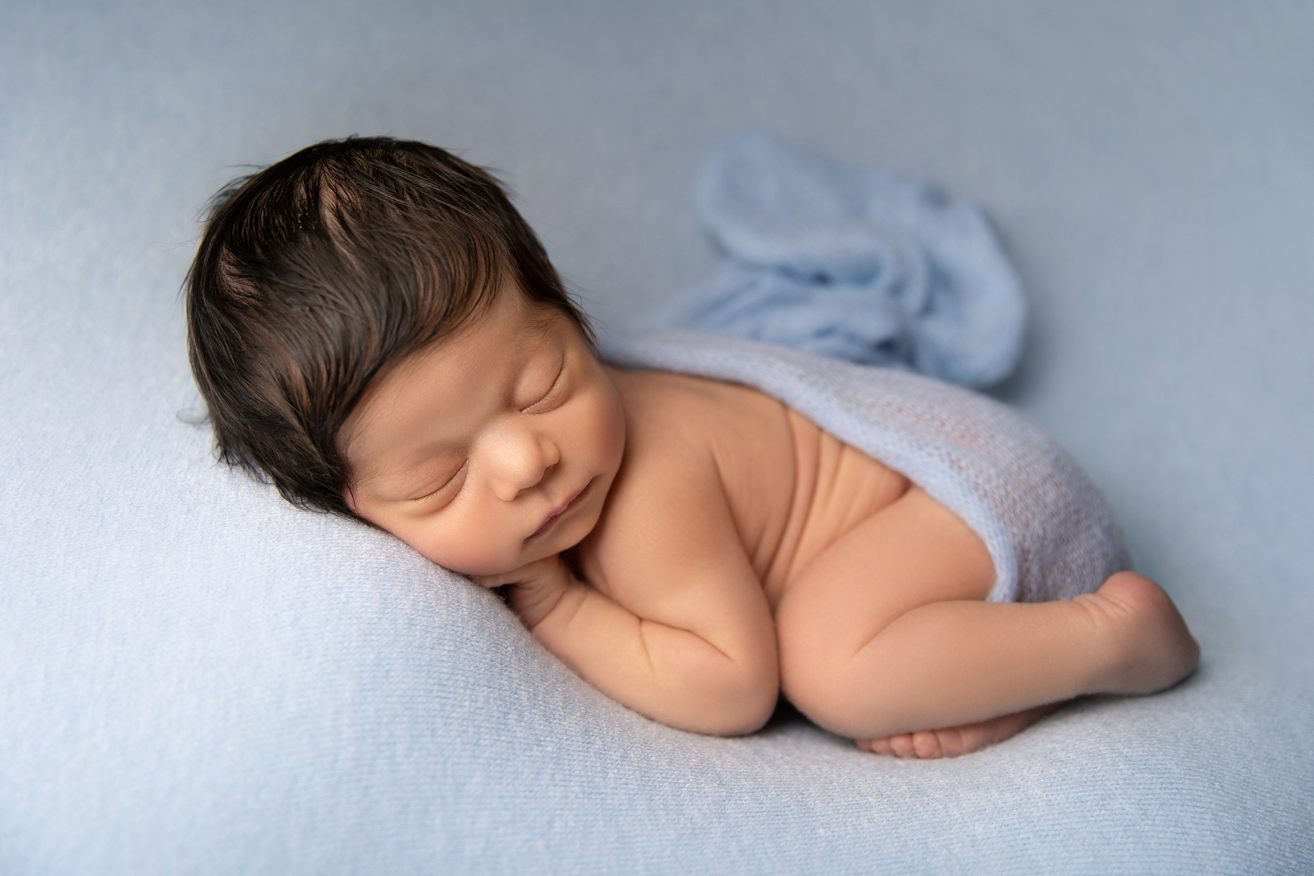 Sky blue. Фотограф новорожденных, семейный фотограф в Санкт-Петербурге