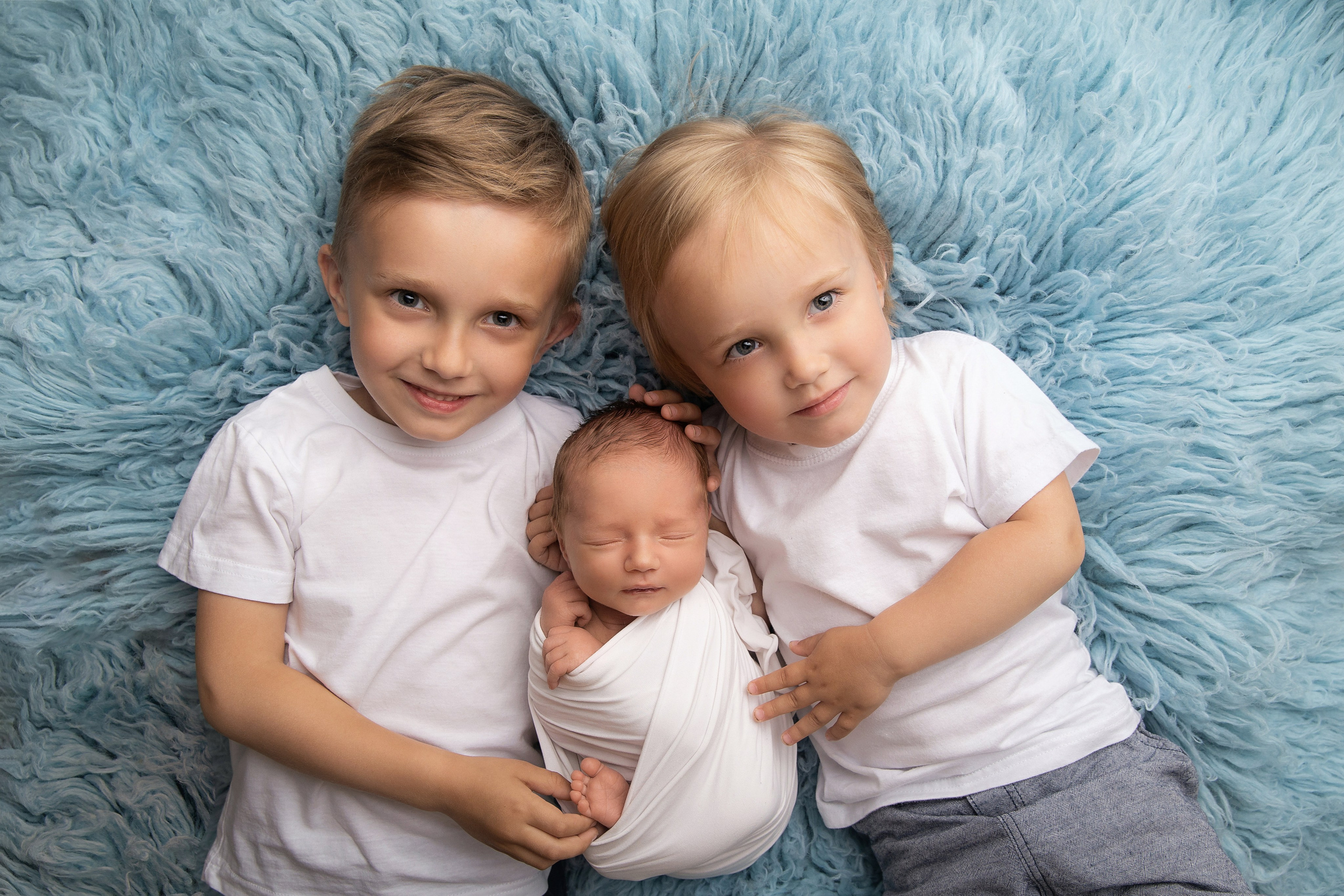 Sky blue. Фотограф новорожденных, семейный фотограф в Санкт-Петербурге