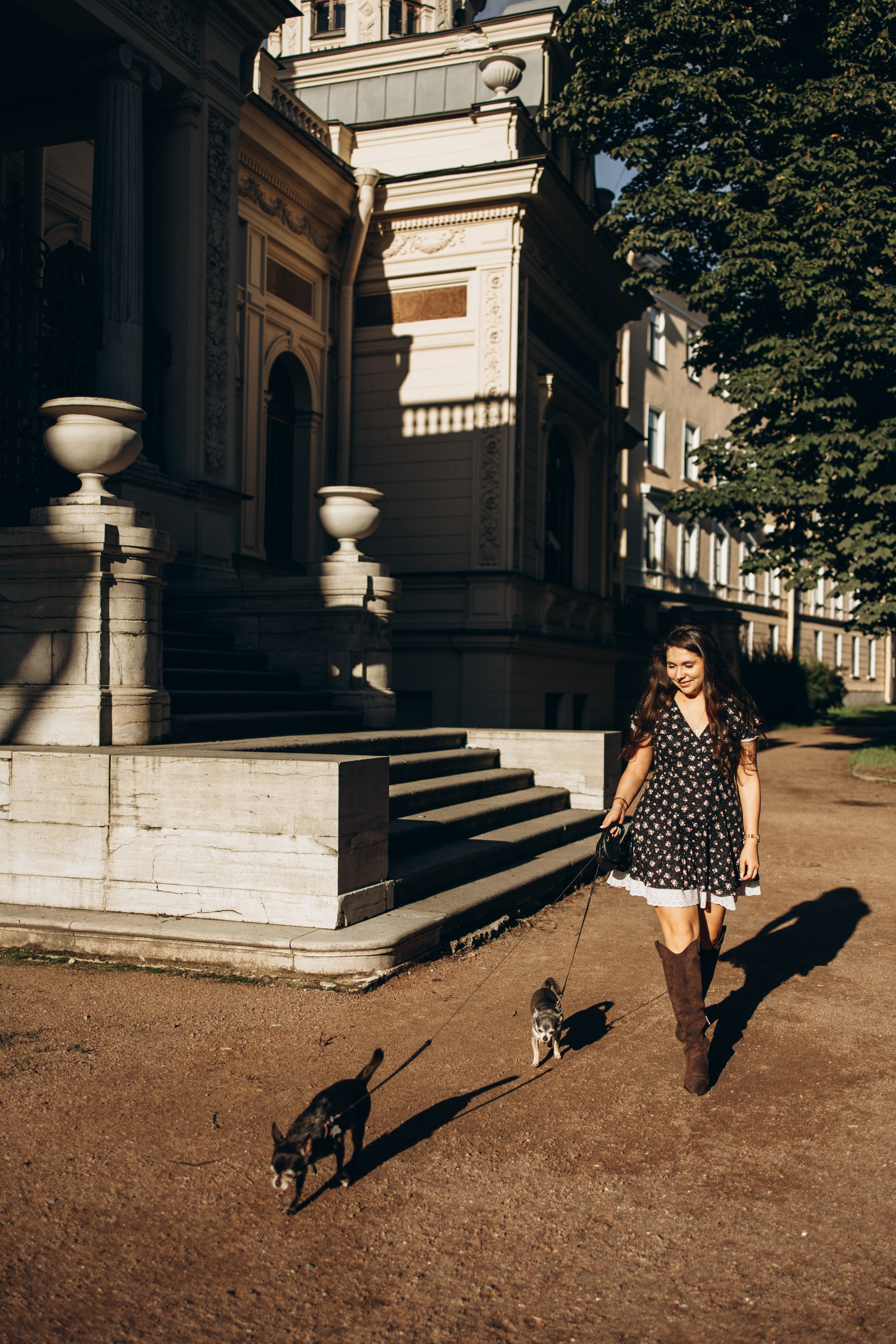 Даша и ее мальчики. Фотограф — Анималист | Санкт-Петербург