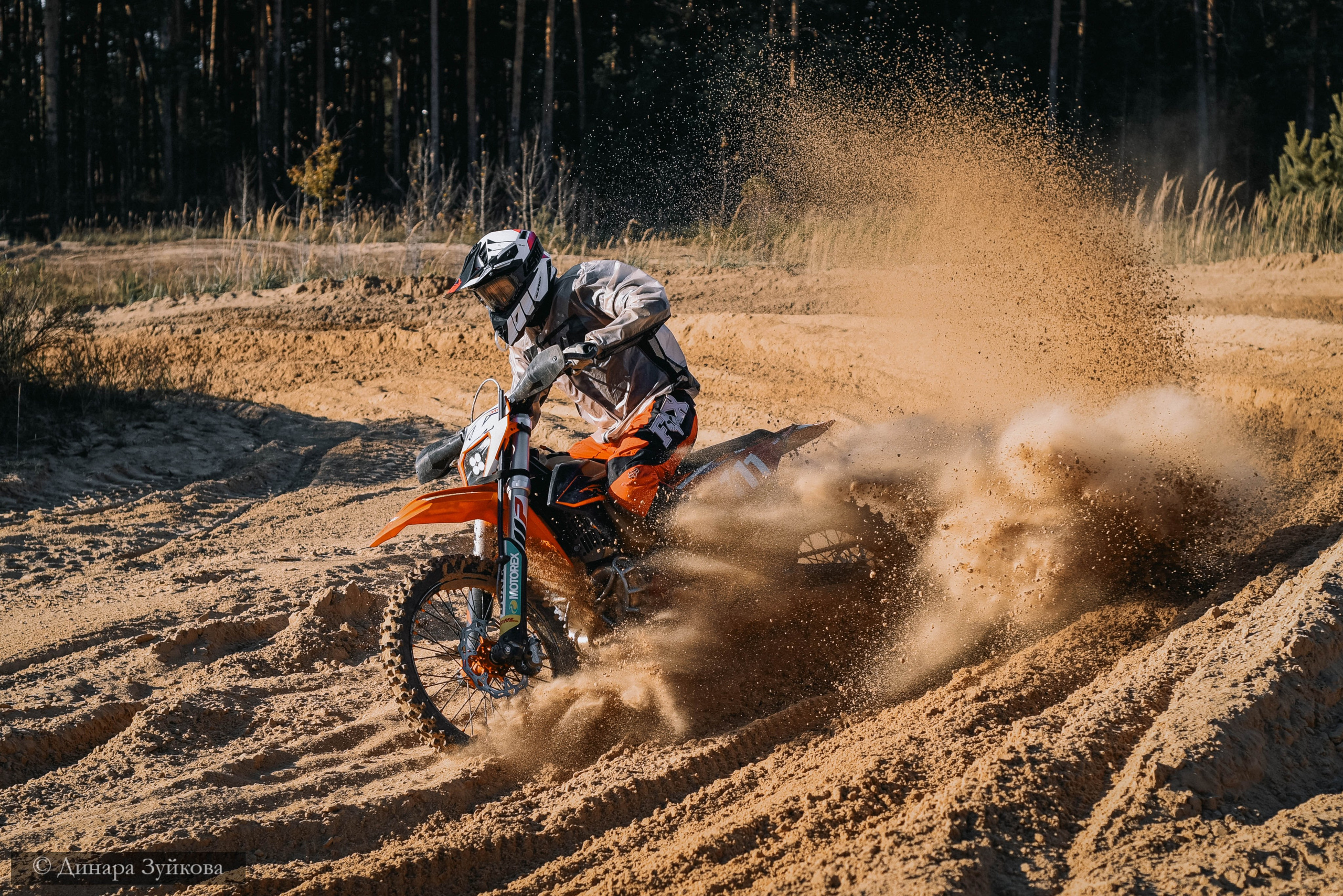 Тренировка по мотокроссу. Мотофотограф в Нижнем Новгороде Динара Зуйкова