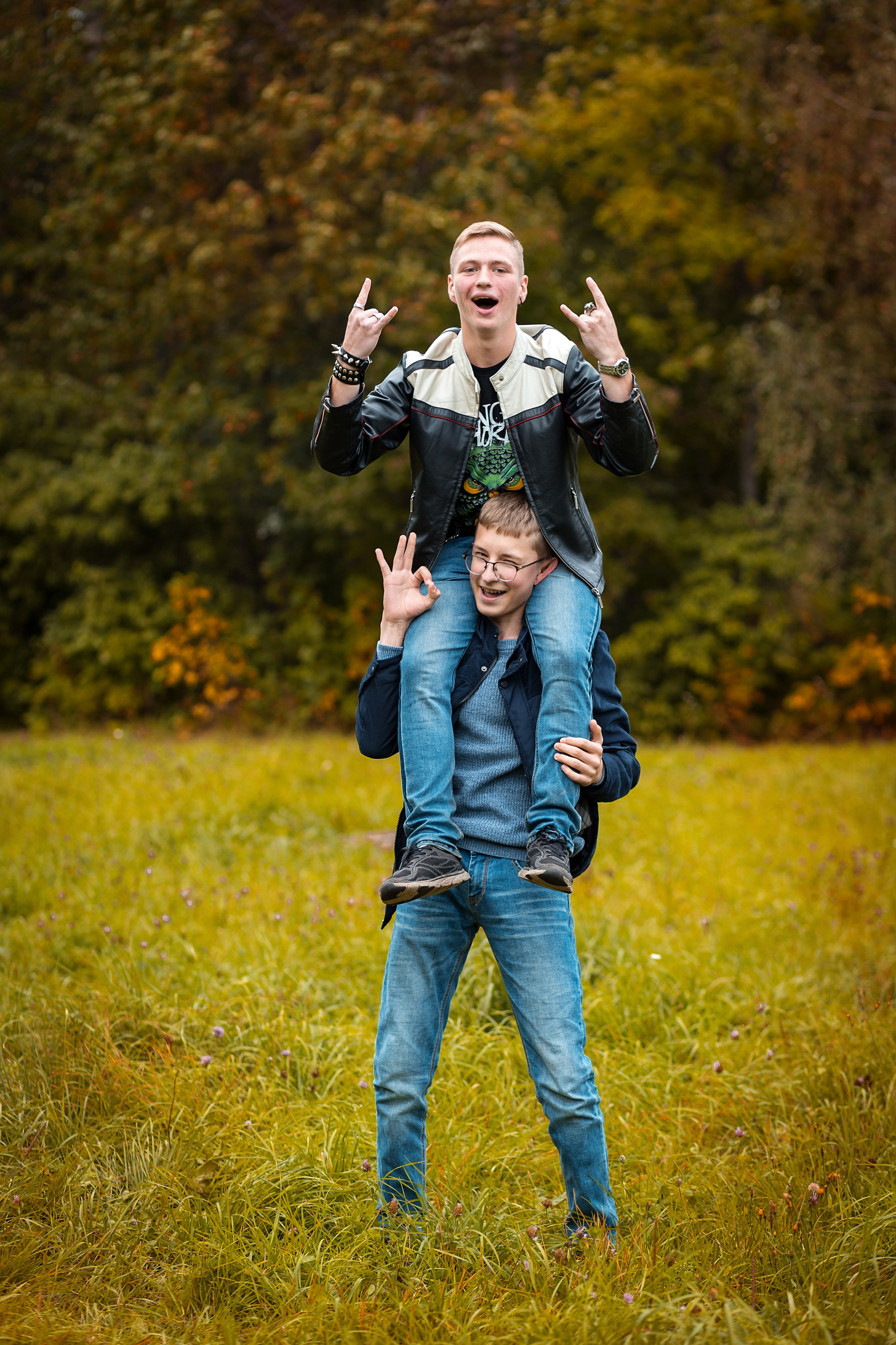 Съёмка в парке. Выпускные альбомы «Эврика» в Нижнем Новгороде