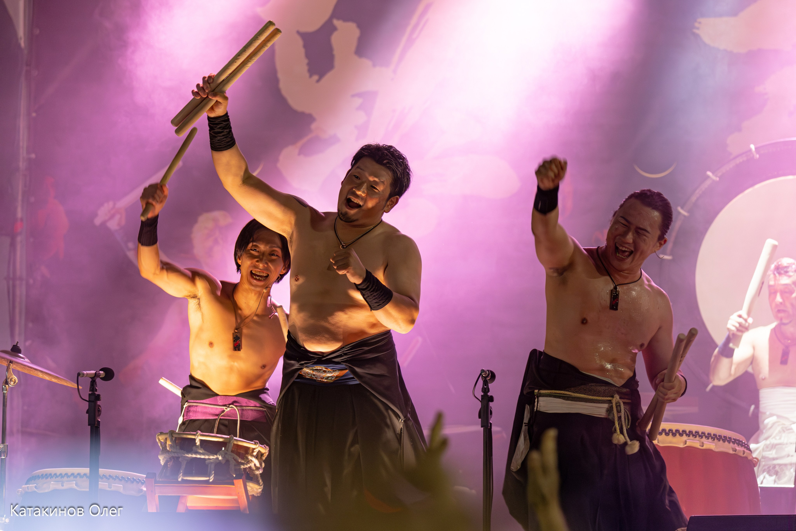 Японские барабанщики тайко «Nobushi». Олег Катакинов| Репортажный фотограф в городе у моря (Владивосток)