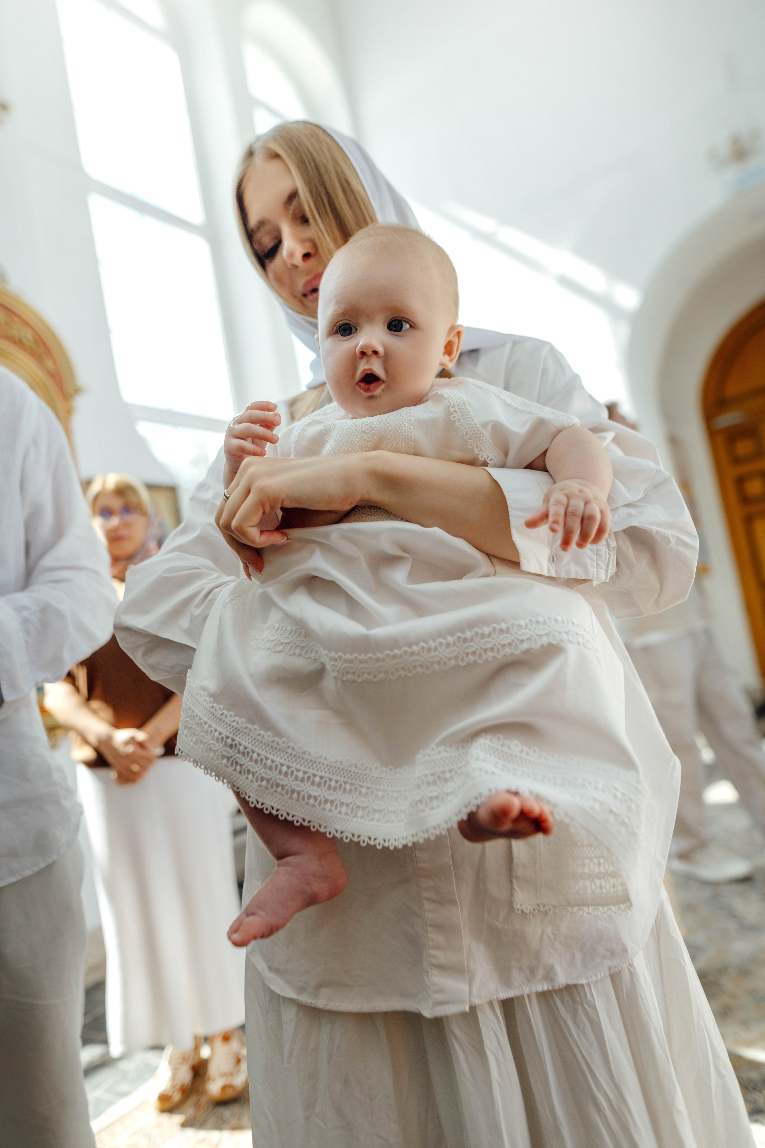 Крещение Мишель, гп. Ивенец, храм Ефросинии Полоцкой, август 2025