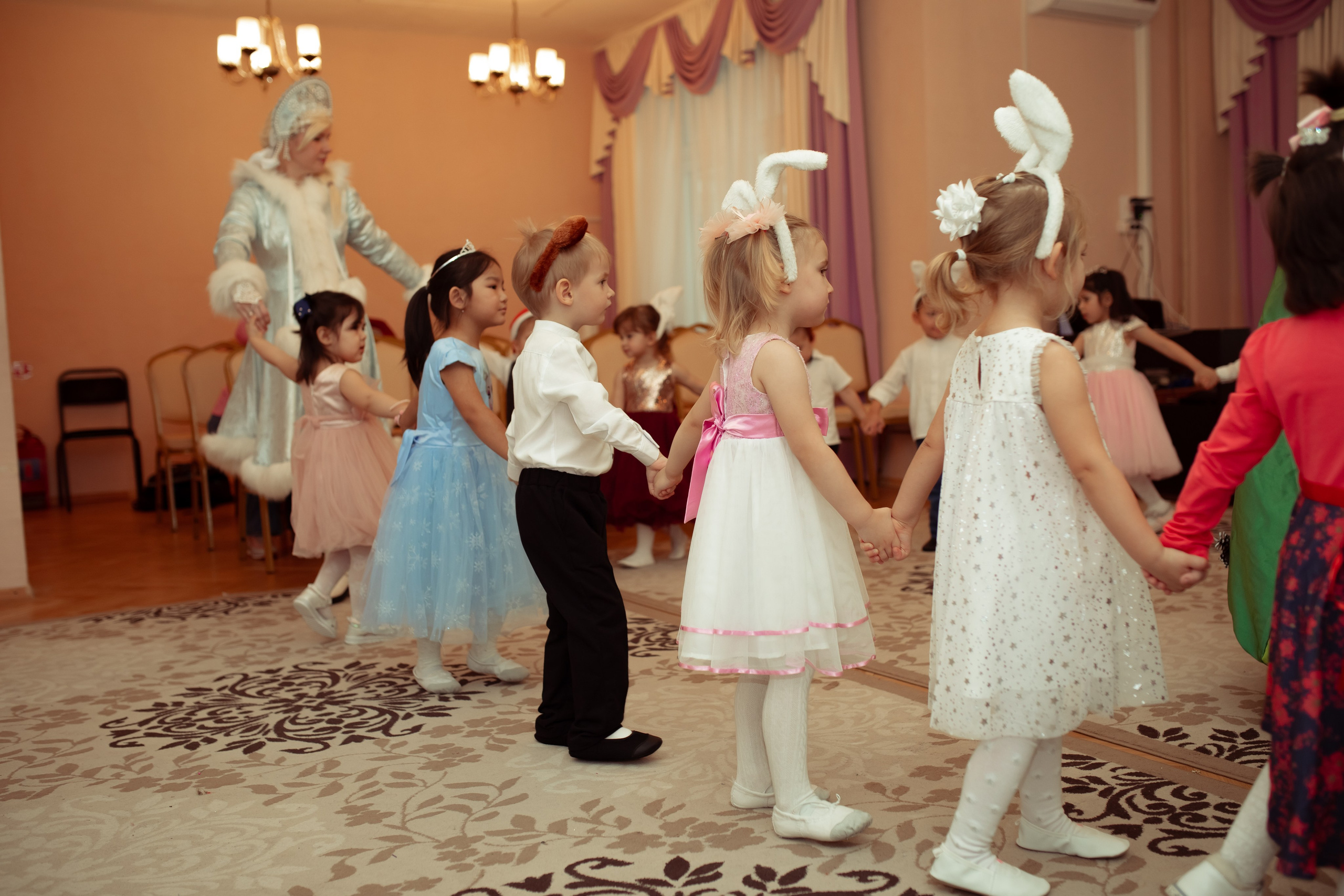 Новогодний утренник в детском саду. Семейный и детский фотограф в Москве Дорогова Екатерина