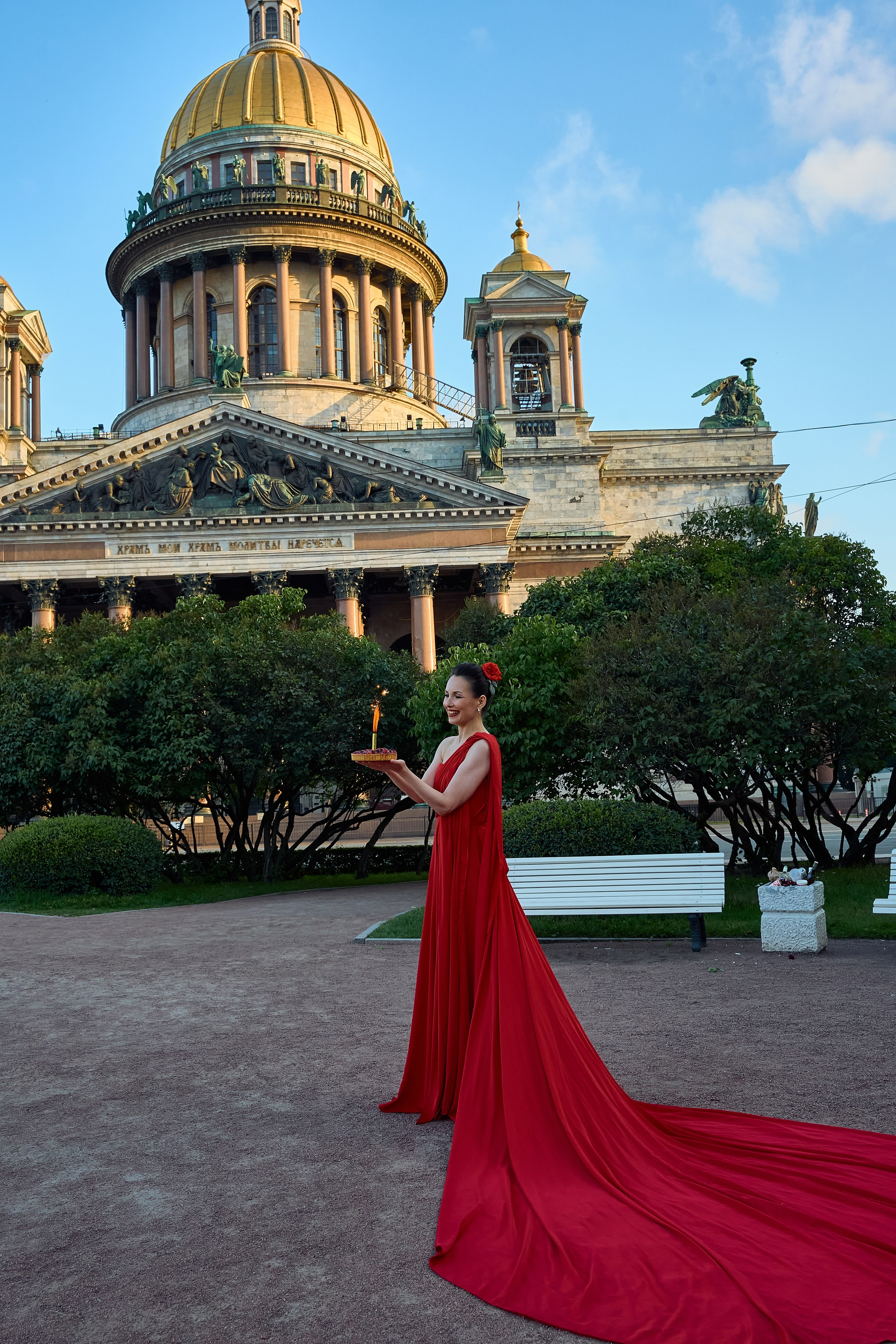 Irina. День рождения на рассвете в центре города Санкт-Петербург🕊️. Фотограф Natalya Litvinova