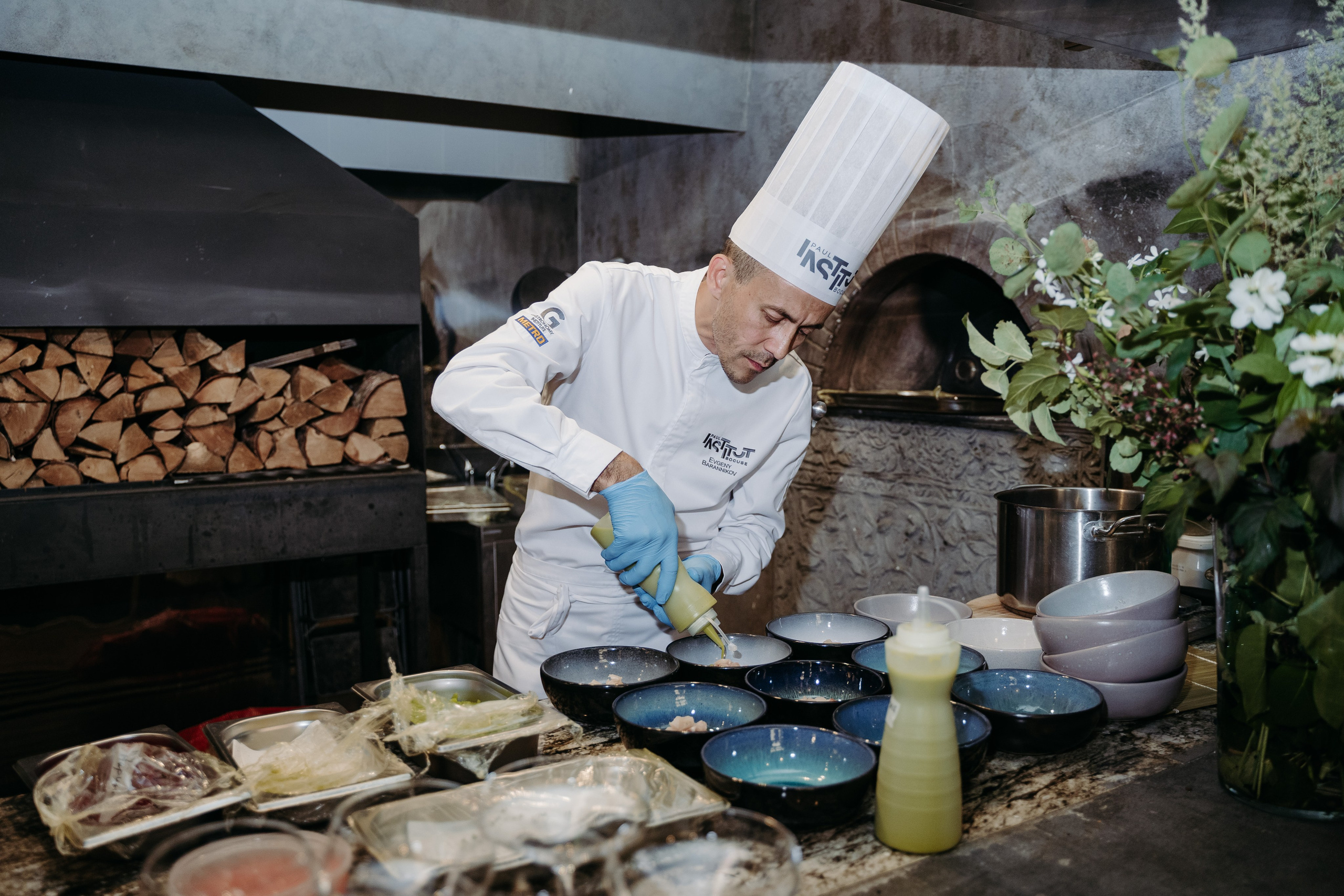 Открытый ужин с Mishlen Шеф Поварами. Репортажный и свадебный фотограф в Москве Рая Небогатова