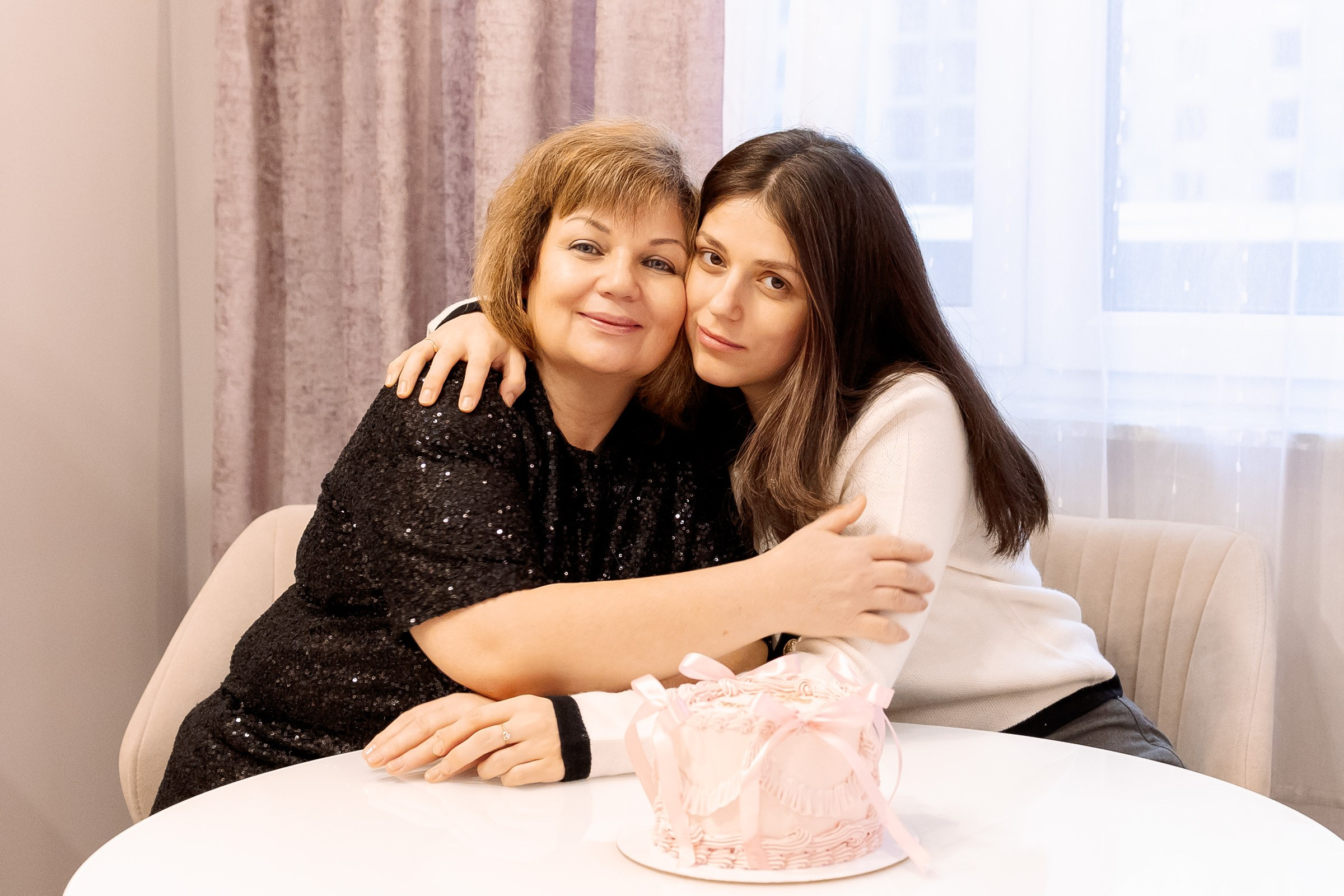 мама и дочка