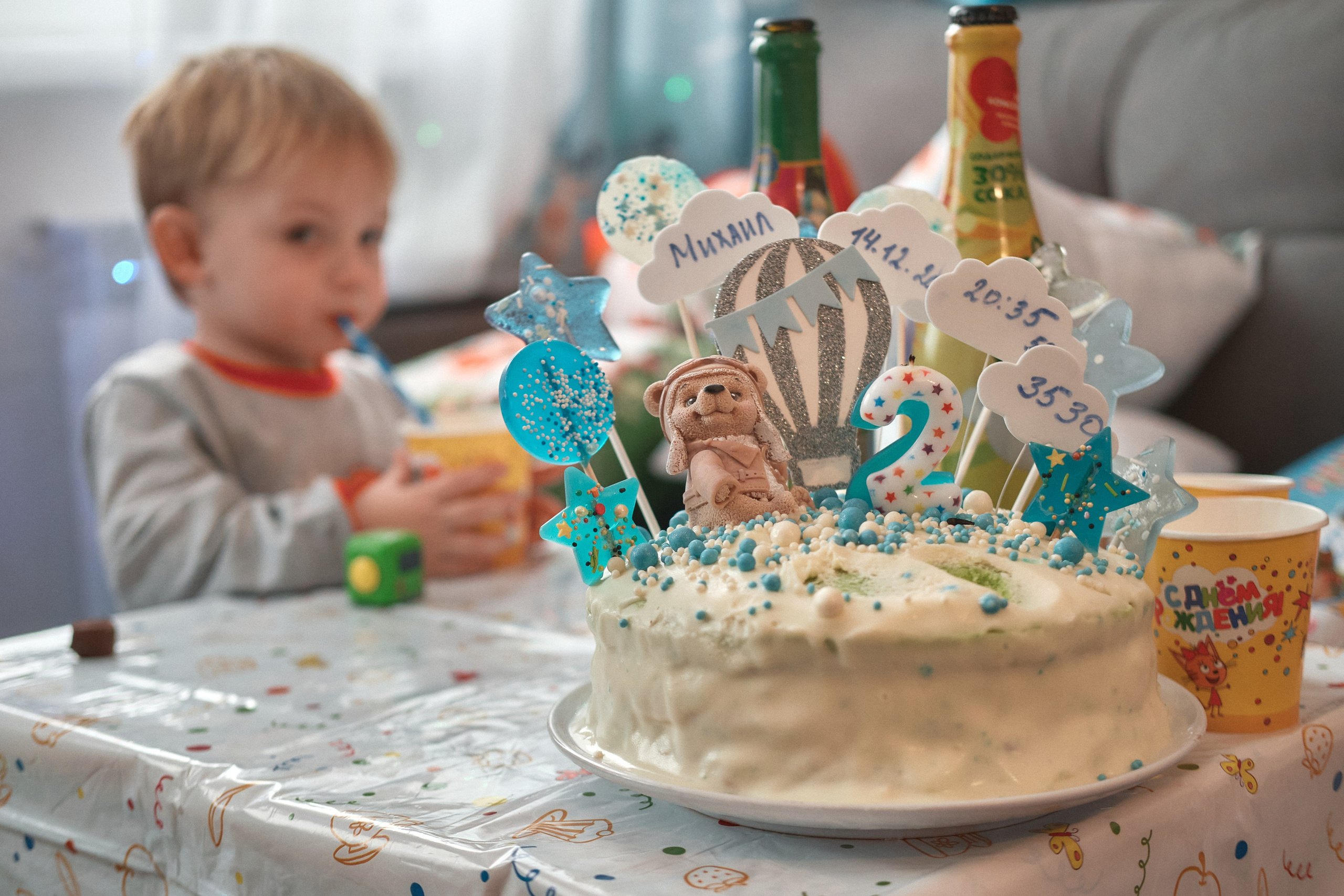 День рождения Миши_домашняя съёмка. Семейный и женский фотограф в Новомосковске и Узловой Михеева Татьяна