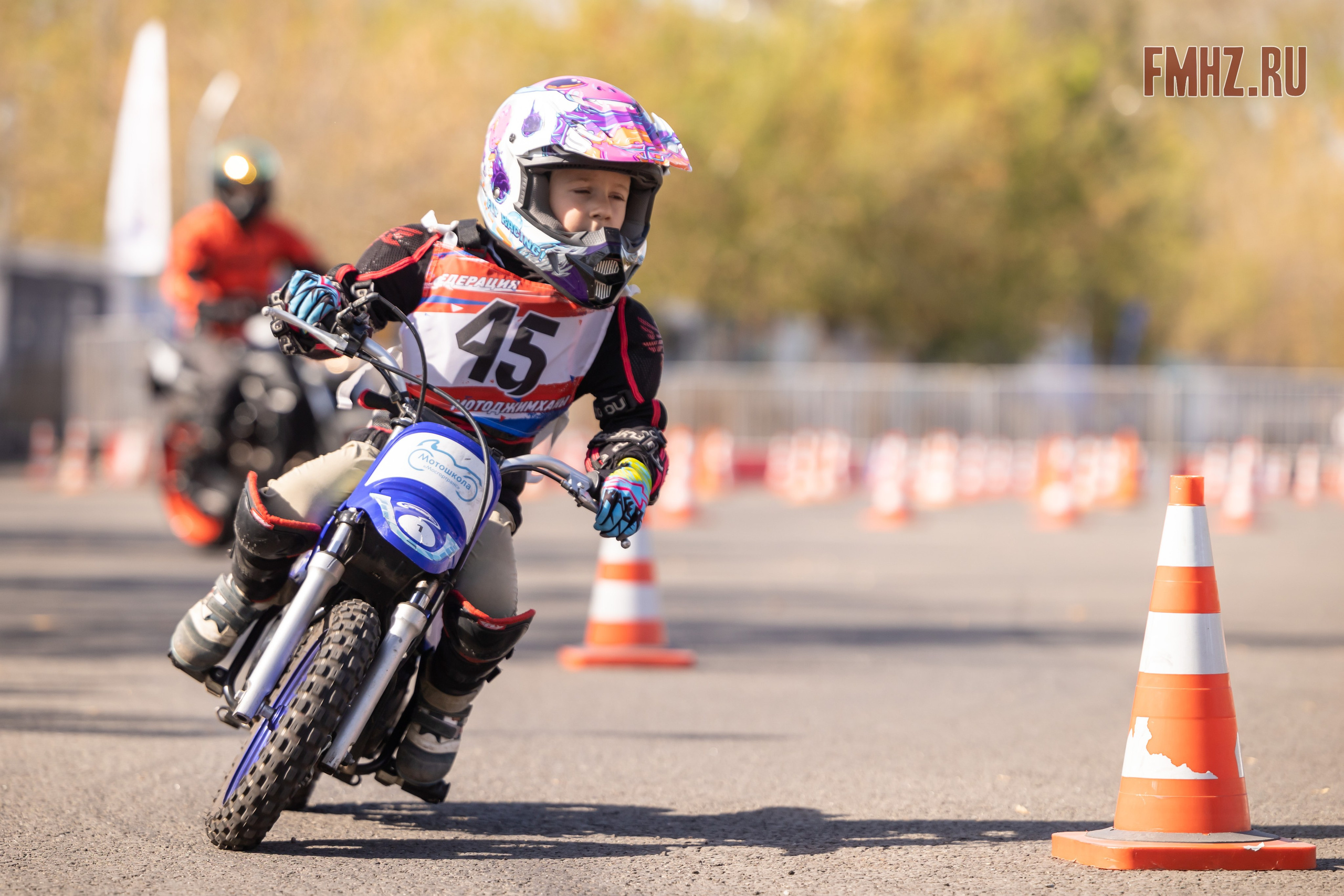 Соревнования по мотоджимхане на площадке Мосгортранс 15.09.2024. Фотограф Владимир Охрименко
