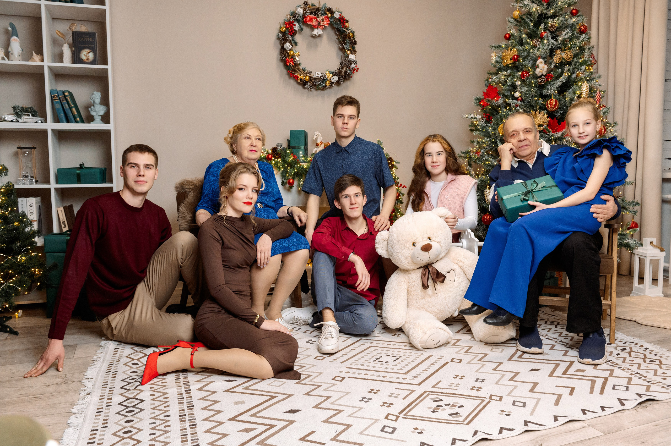 Семья Александриных и Аржанниковых 2025. Семейный, свадебный, школьный фотограф в Железногорске Целуев Андрей