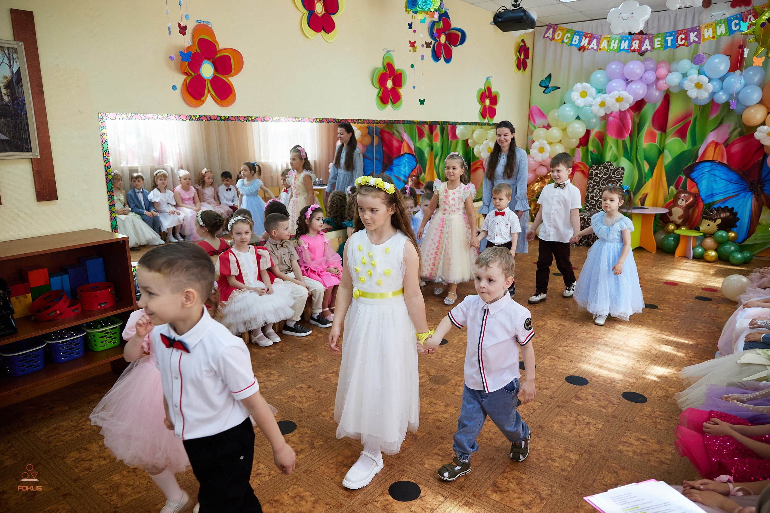 Выпускной детский сад. Спортивный фотограф Некрасов Денис