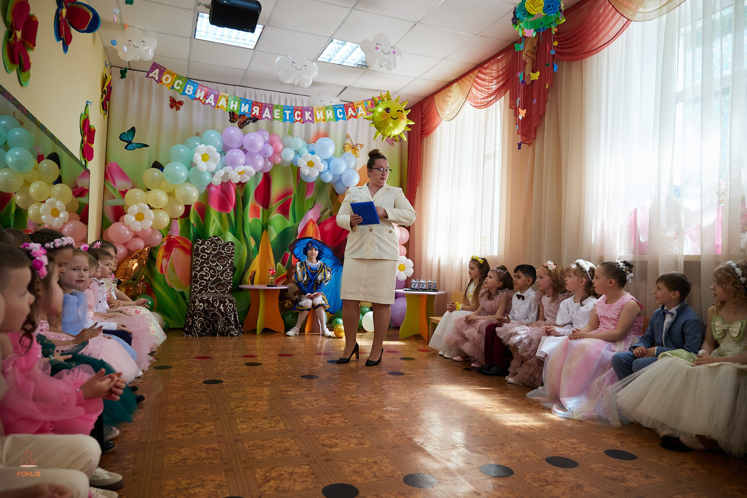 Выпускной детский сад. Спортивный фотограф Некрасов Денис