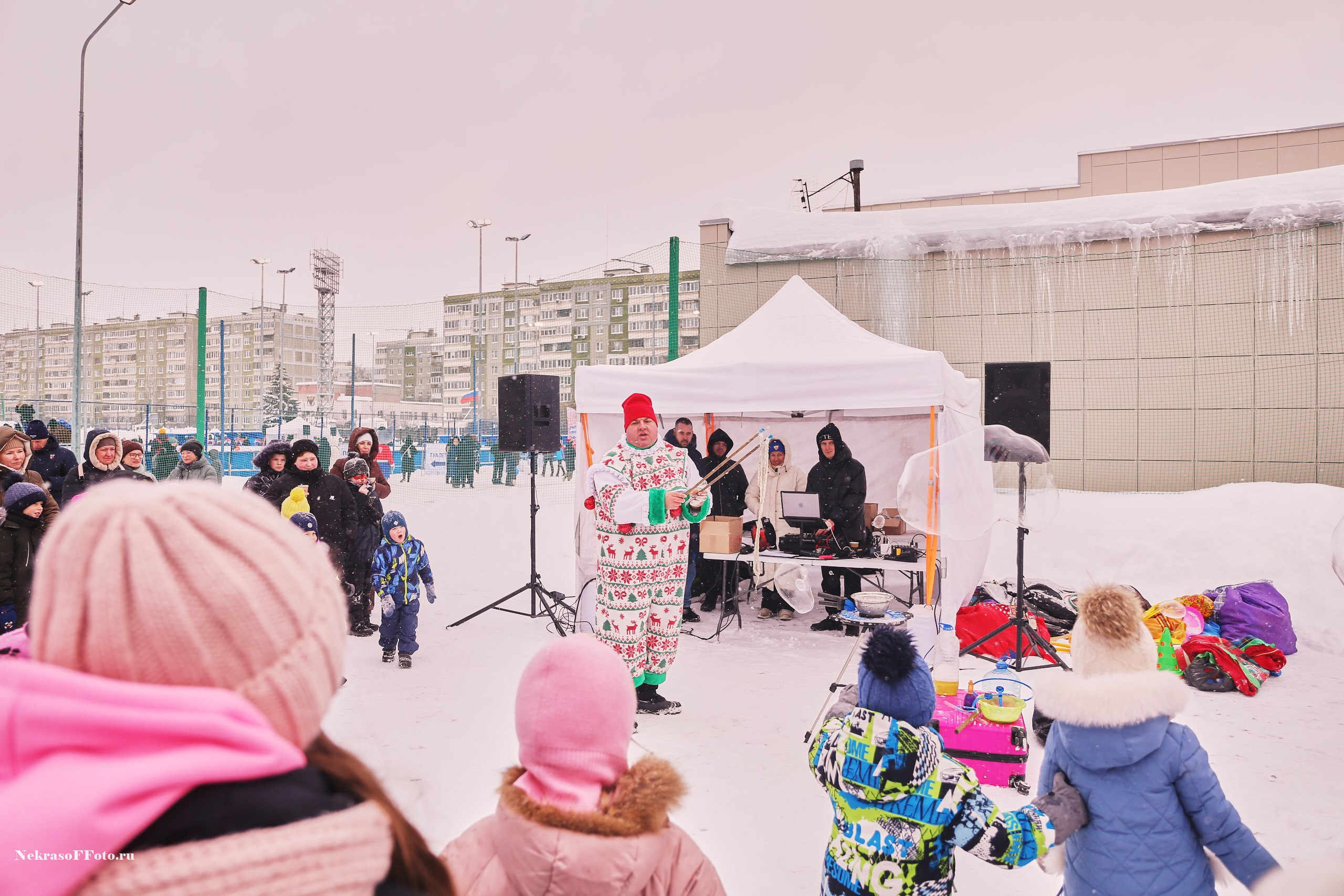 Турнир по хоккею «Русская классика» в рамках Офицерской хоккейной лиги. Спортивный фотограф Некрасов Денис