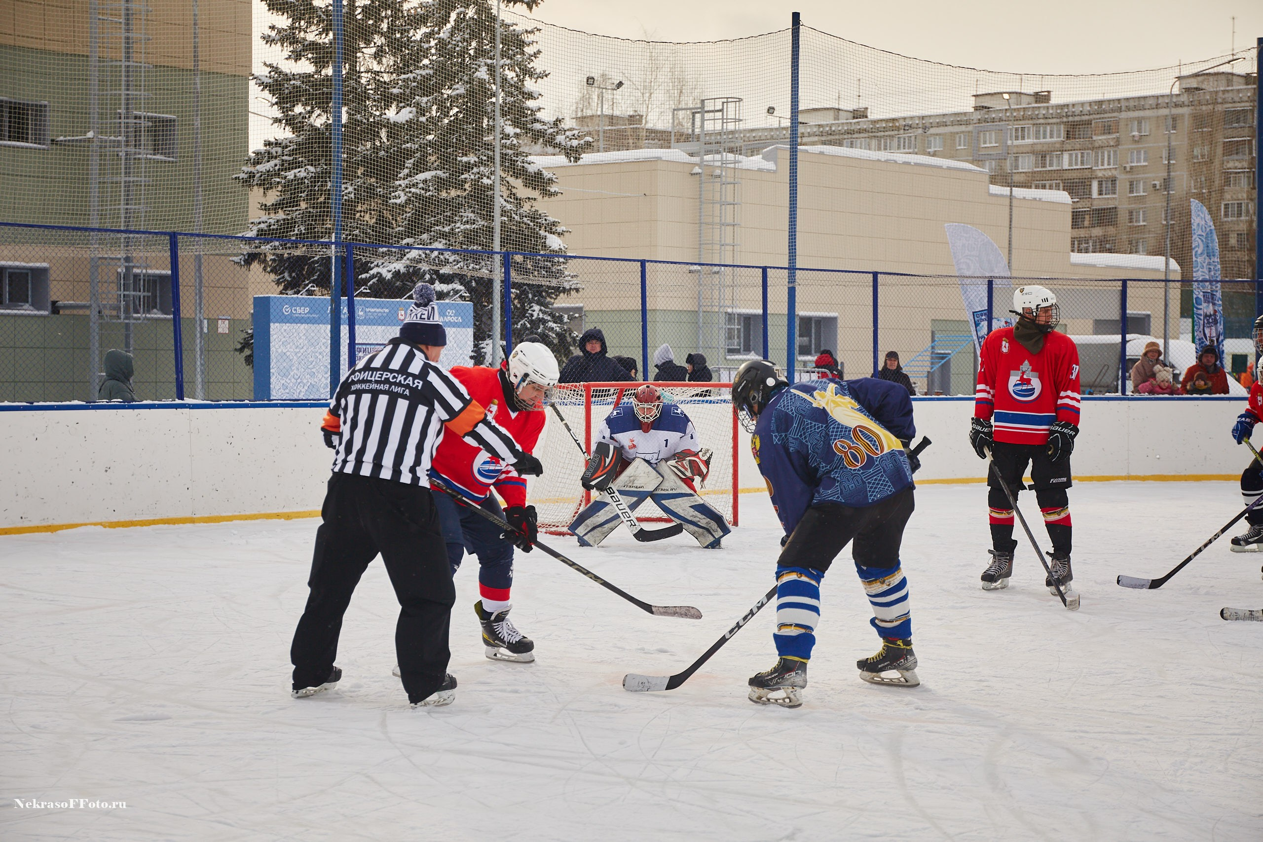 Турнир по хоккею «Русская классика» в рамках Офицерской хоккейной лиги. Спортивный фотограф Некрасов Денис