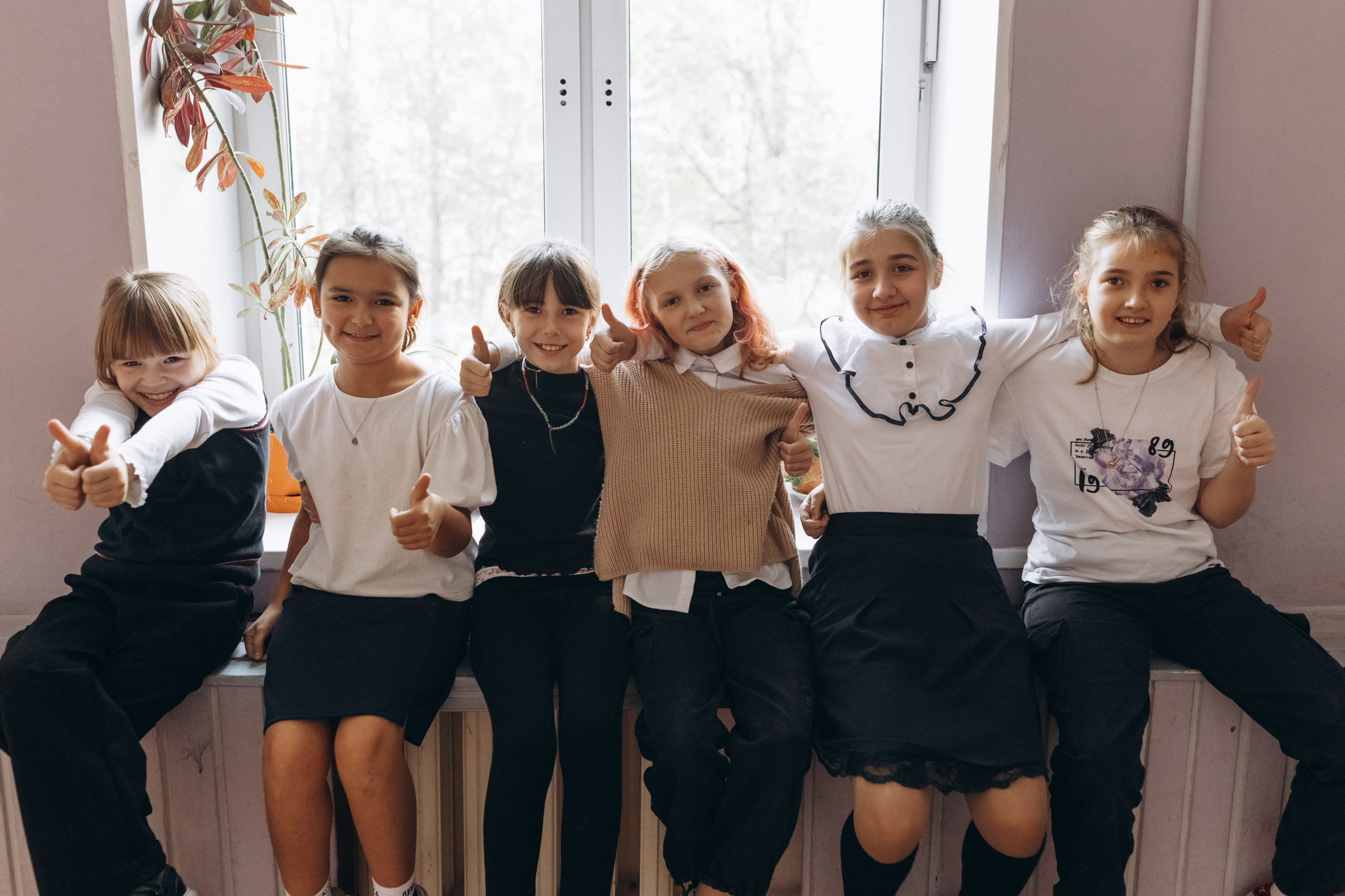 Школьная фотосессия. Фотограф Людмила Оюн