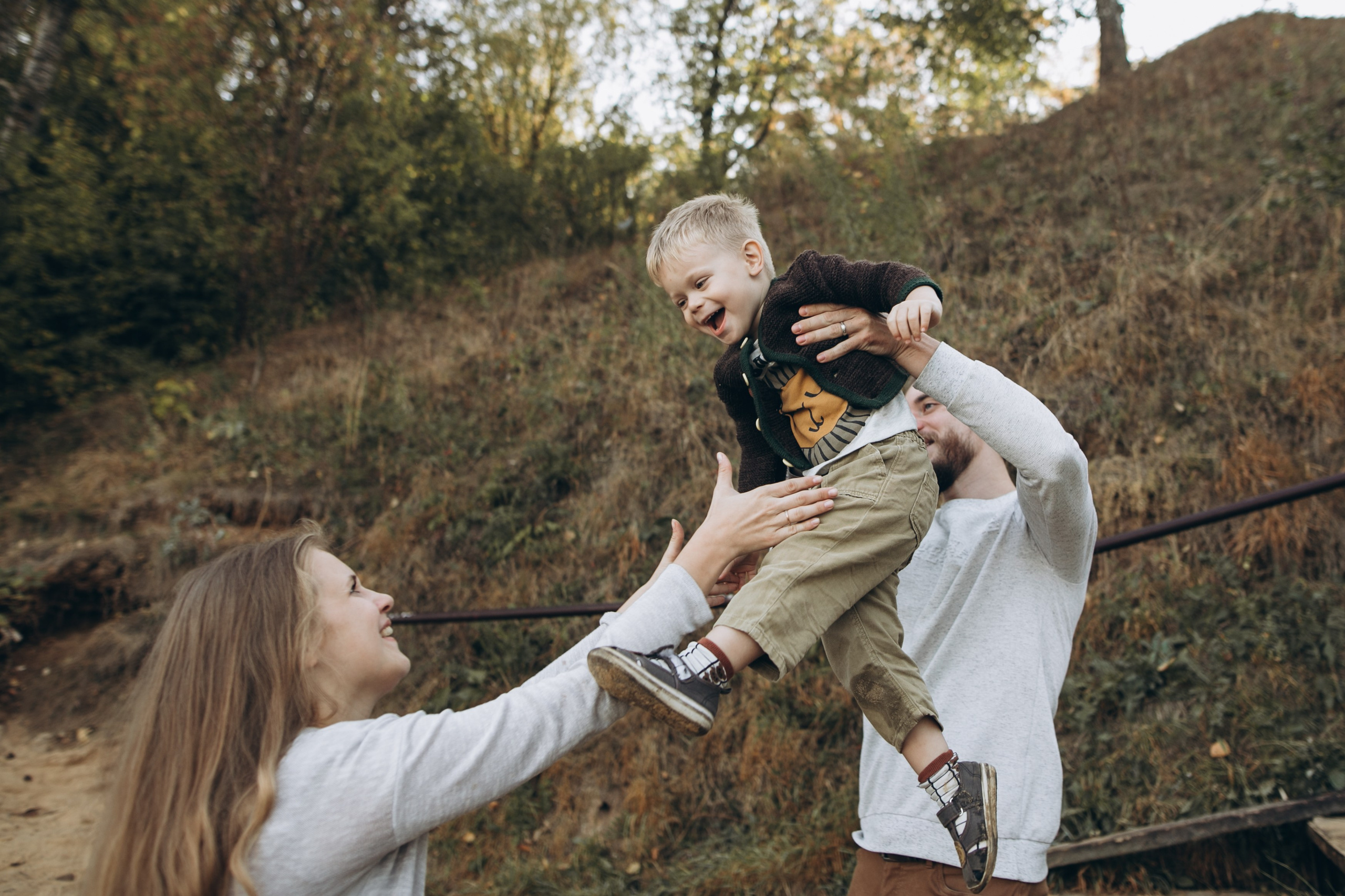 Ксюша, Женя и Артём. Фотограф Людмила Оюн