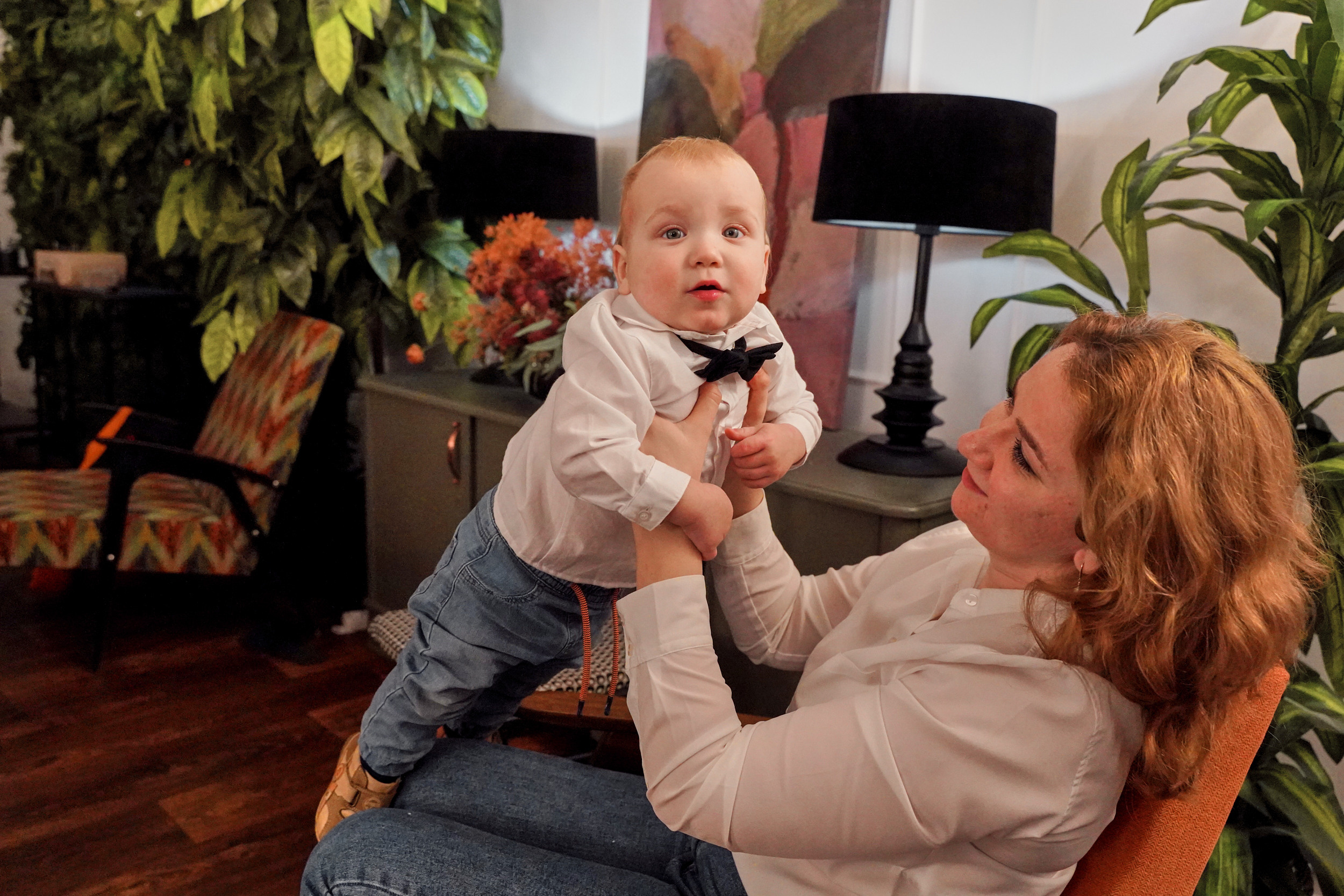 Годовасие малыша. Первый день рождения ребенка. Фотограф на праздник. Портретный фотограф в Москве Елена Капралова
