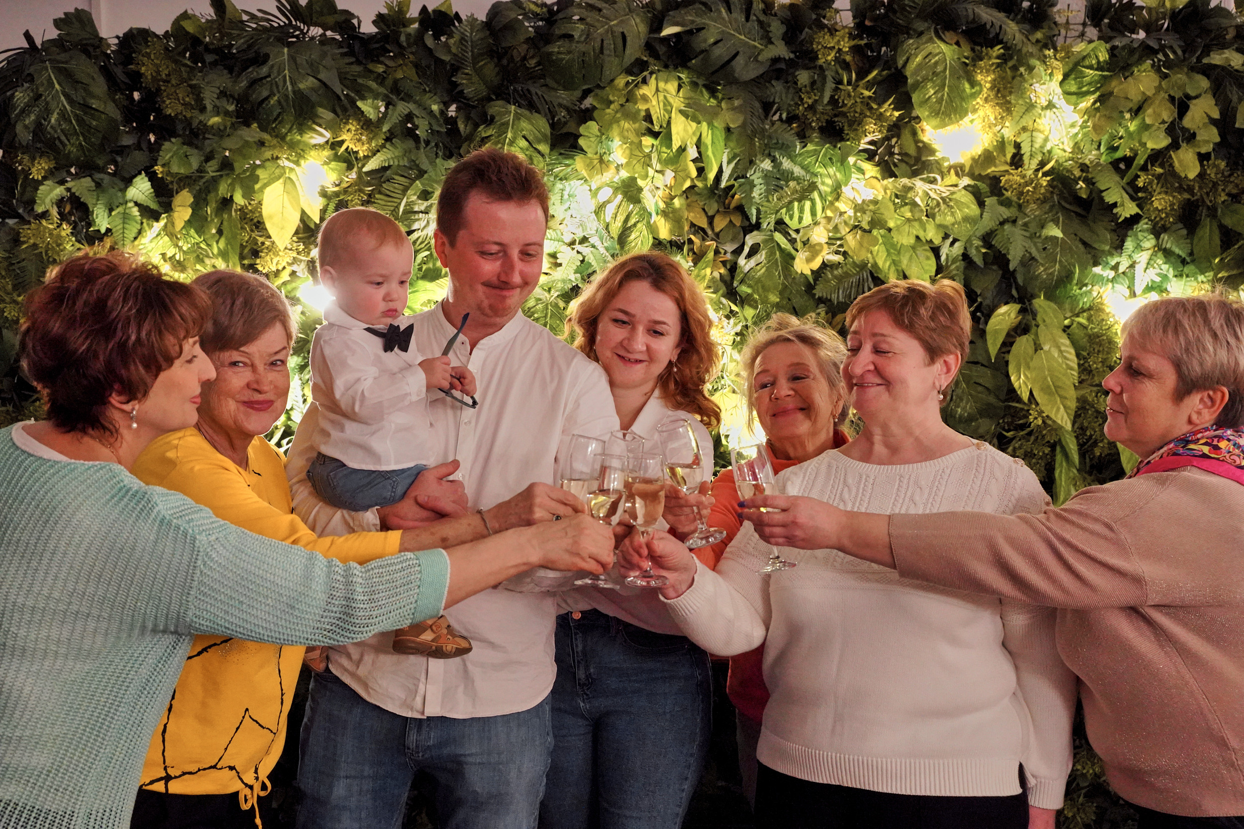 Годовасие малыша. Первый день рождения ребенка. Фотограф на праздник. Портретный фотограф в Москве Елена Капралова