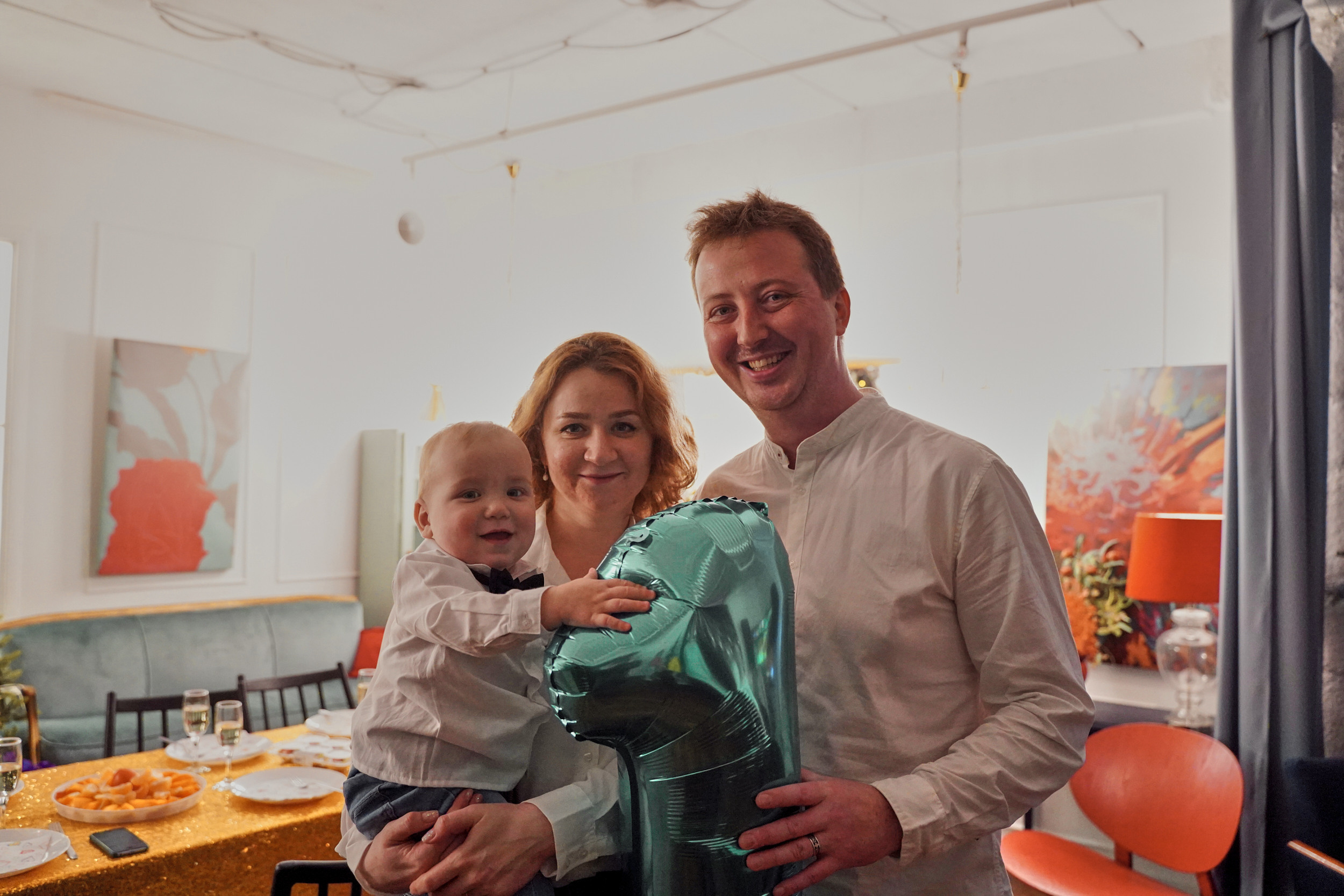 Годовасие малыша. Первый день рождения ребенка. Фотограф на праздник. Портретный фотограф в Москве Елена Капралова