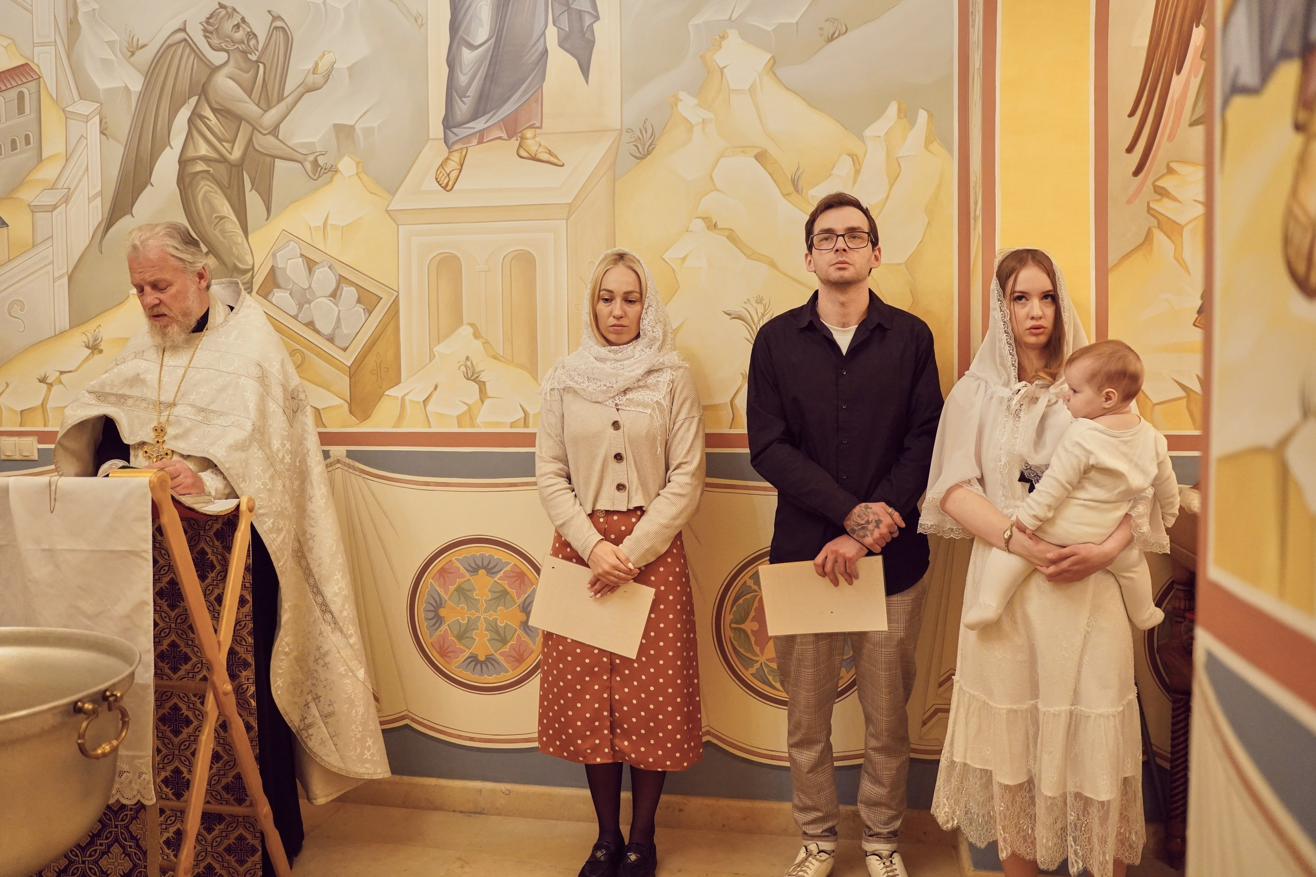 Храм Смоленской иконы Божией Матери. Фотосъемка крещения. Крестины. Портретный фотограф в Москве Елена Капралова