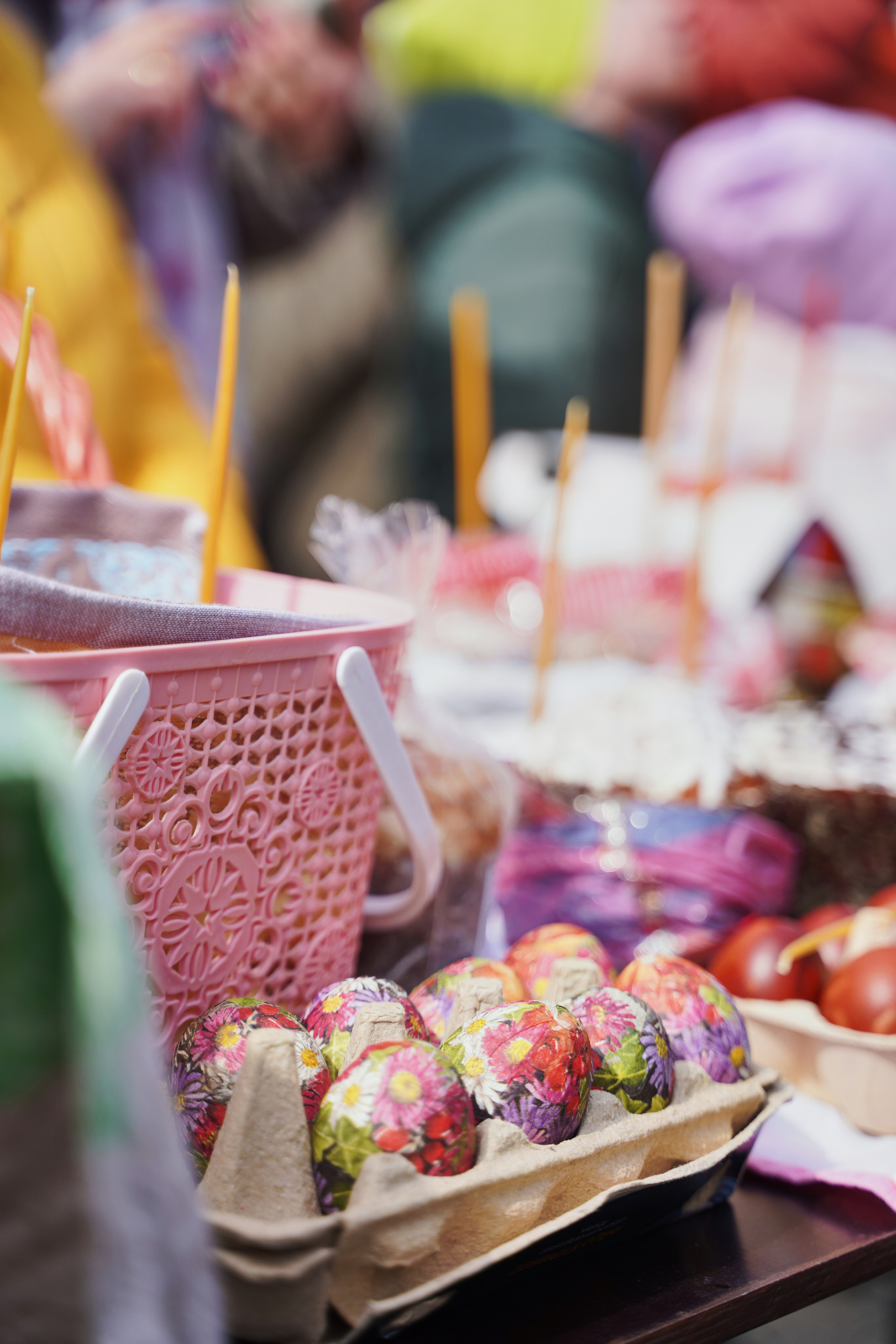 Храм Смоленской иконы Божией Матери. Освящение куличей, пасох и яиц. Портретный фотограф в Москве Елена Капралова