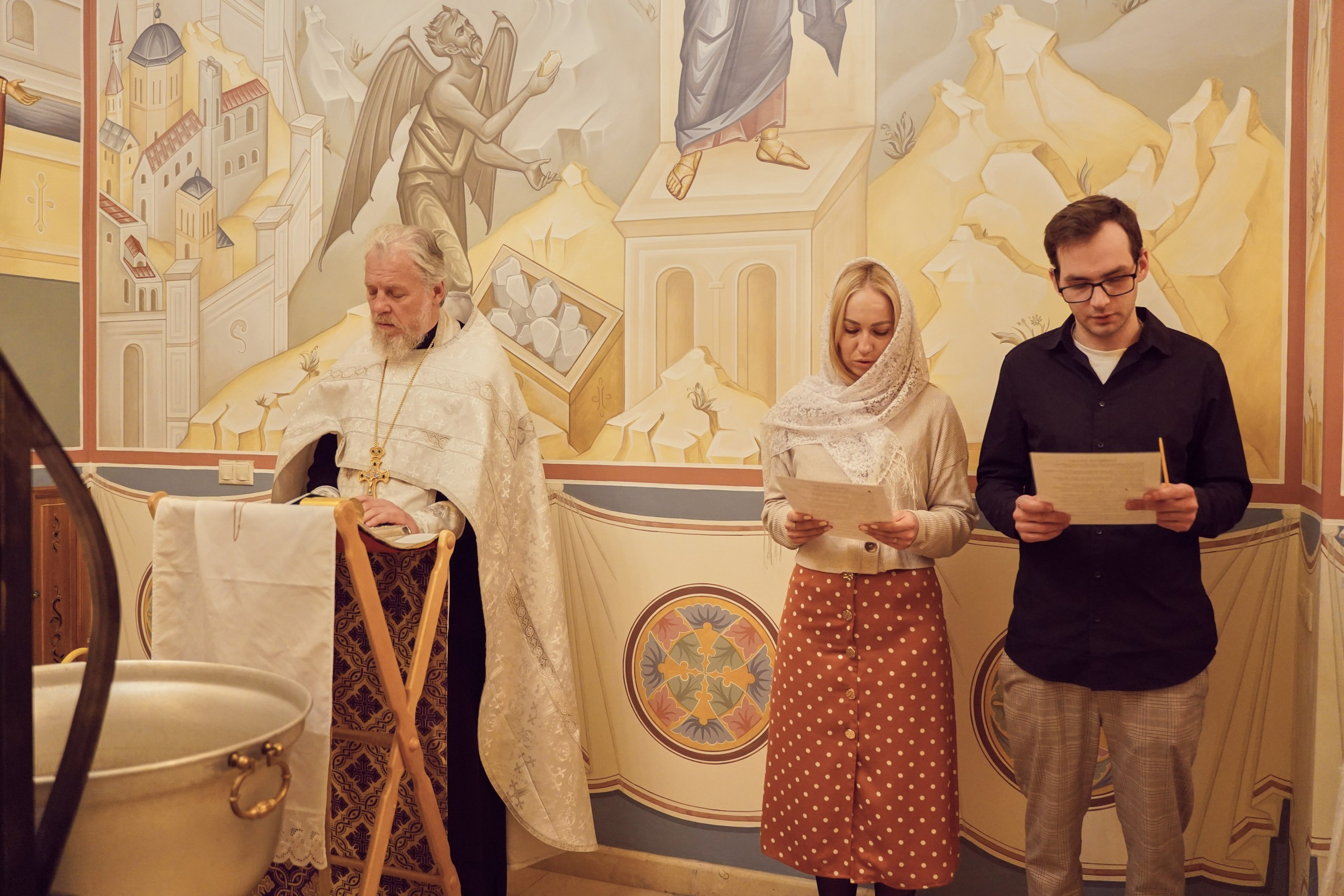 Храм Смоленской иконы Божией Матери. Фотосъемка крещения. Крестины. Портретный фотограф в Москве Елена Капралова