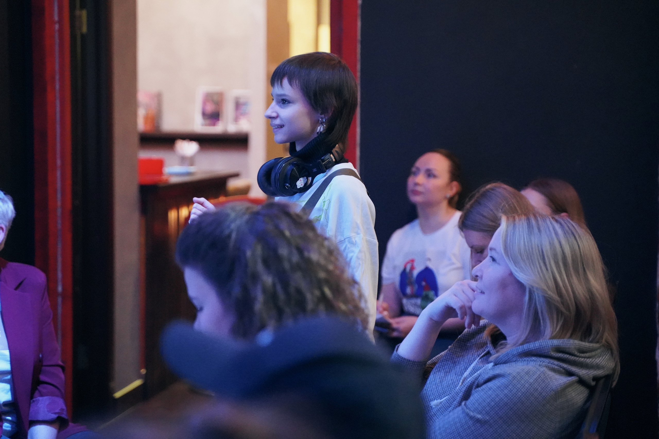 Фото с мастер класса кастинг директора Анны Денисовой и Аси Аристовой. Портретный фотограф в Москве Елена Капралова