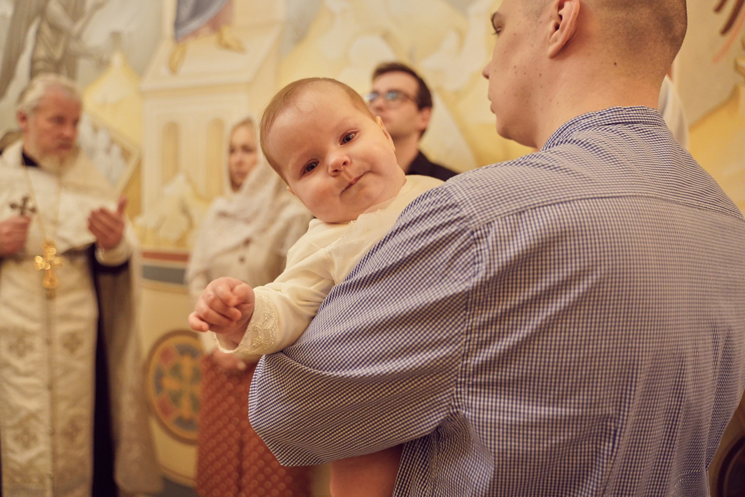 Храм Смоленской иконы Божией Матери. Фотосъемка крещения. Крестины. Портретный фотограф в Москве Елена Капралова