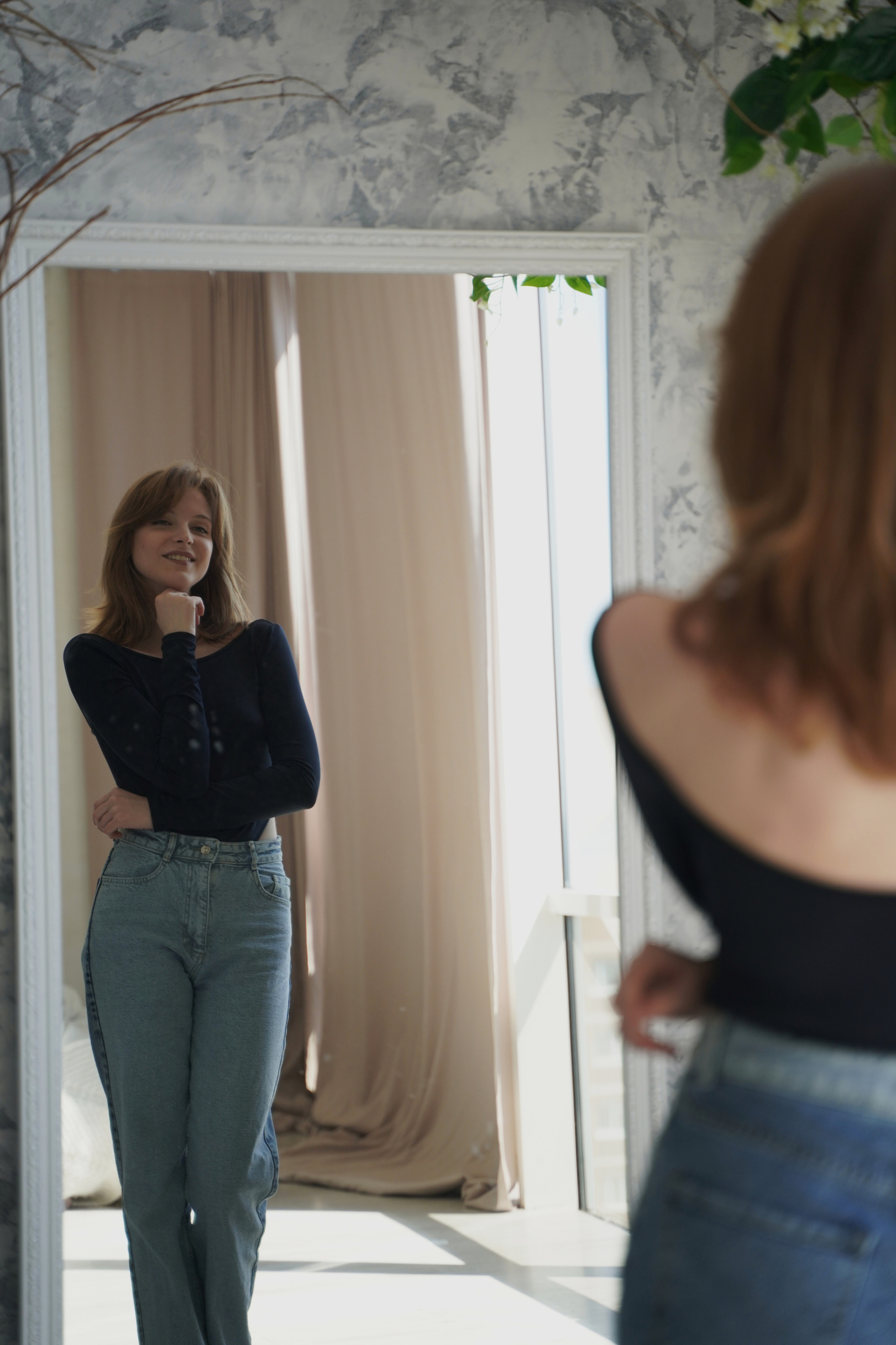 Женская фотосессия в студии. Съемка в фотостудиях Москвы. Портретный фотограф в Москве Елена Капралова