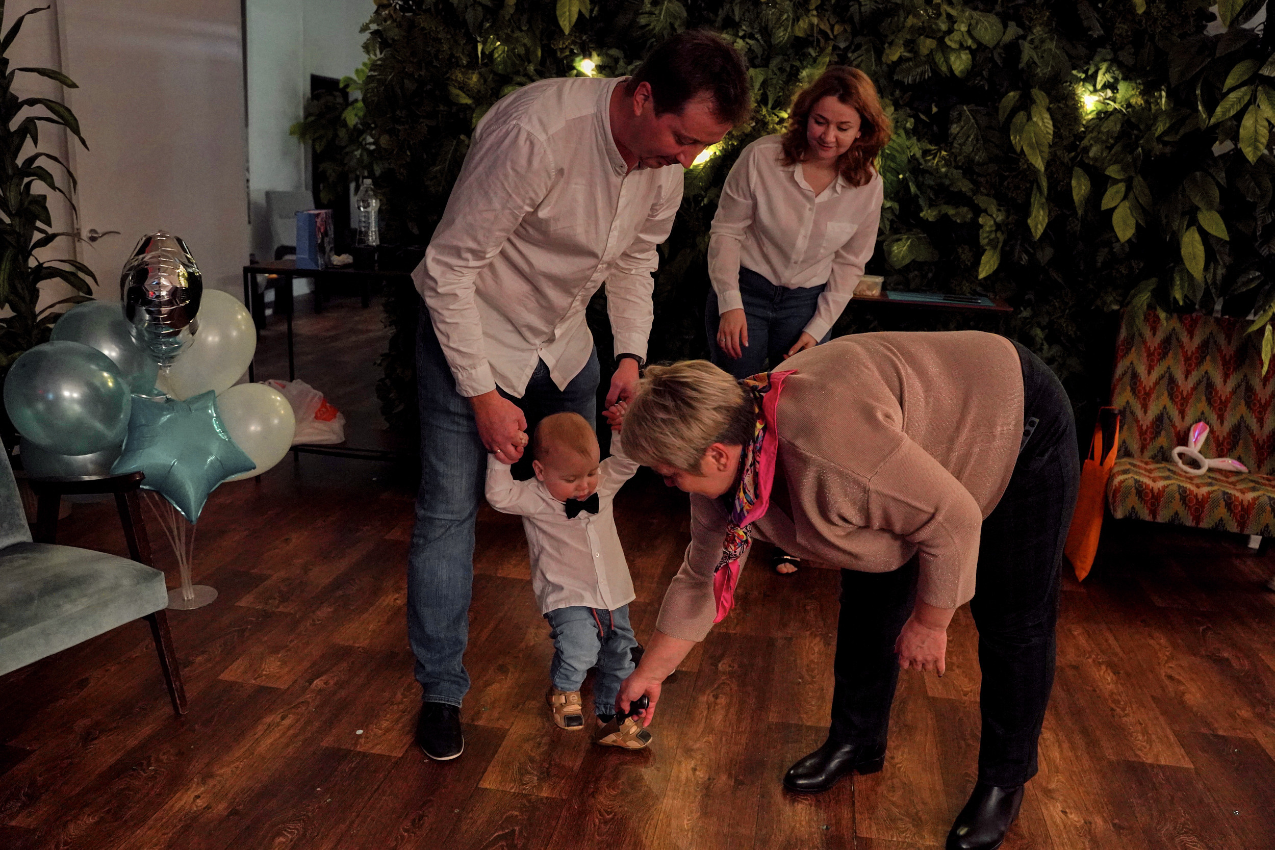 Годовасие малыша. Первый день рождения ребенка. Фотограф на праздник. Портретный фотограф в Москве Елена Капралова