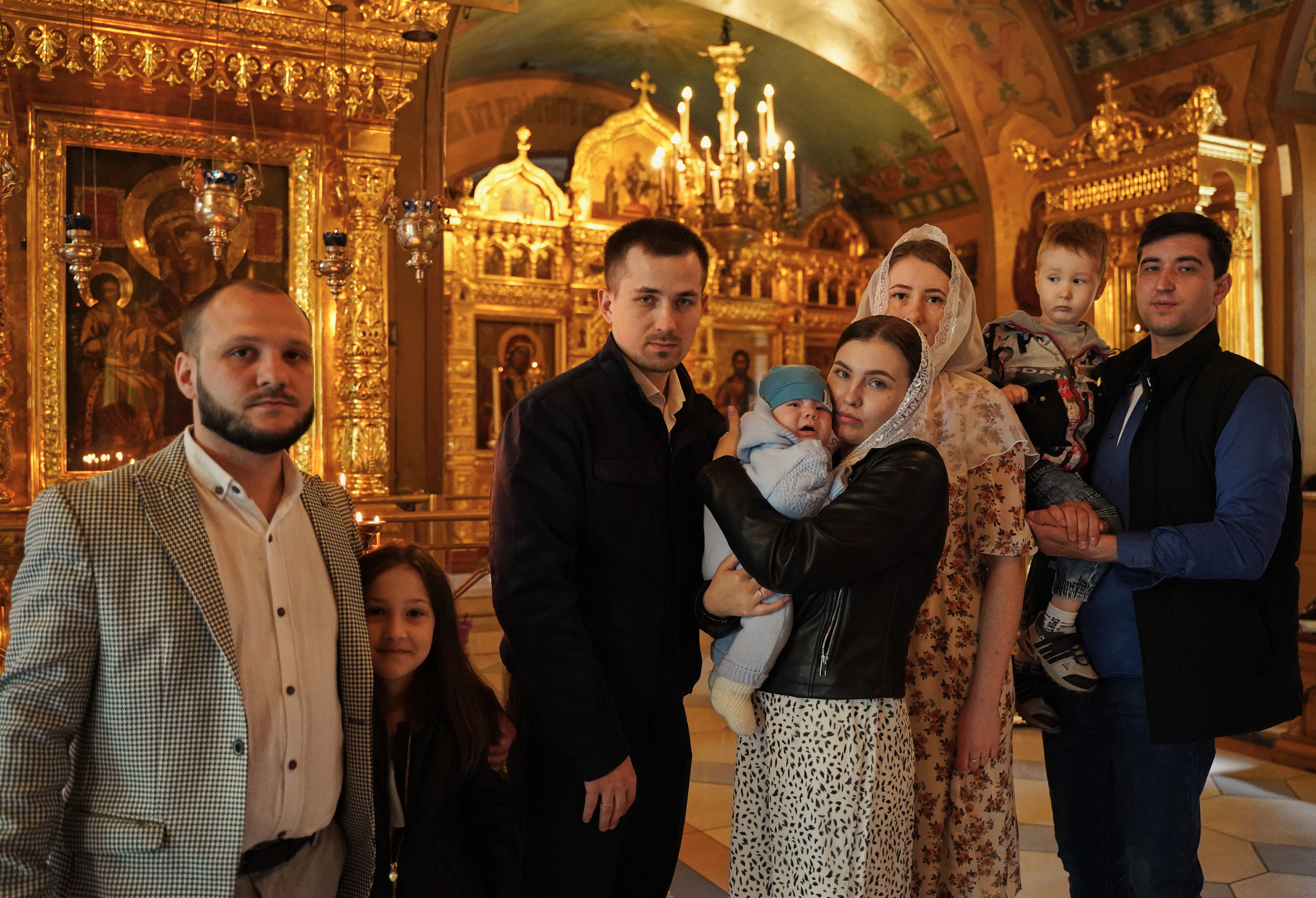 Храм Успения Пресвятой Богородицы в Гончарах.Крещение ребенка.Крестины. Портретный фотограф в Москве Елена Капралова