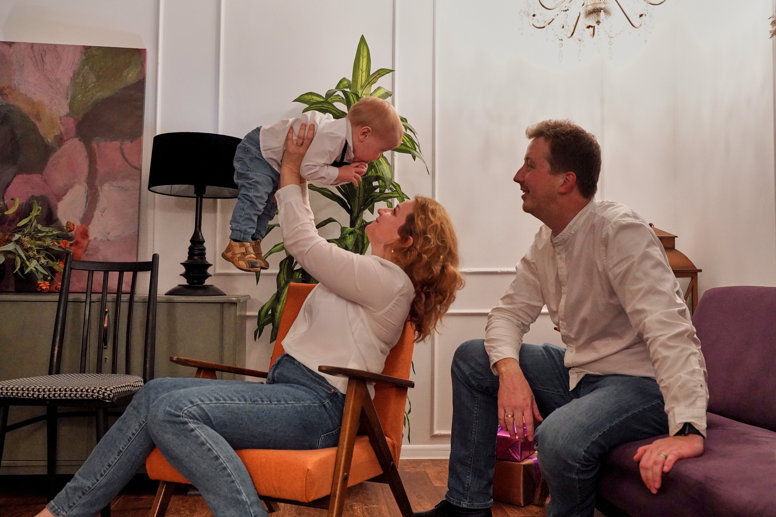 Годовасие малыша. Первый день рождения ребенка. Фотограф на праздник. Портретный фотограф в Москве Елена Капралова