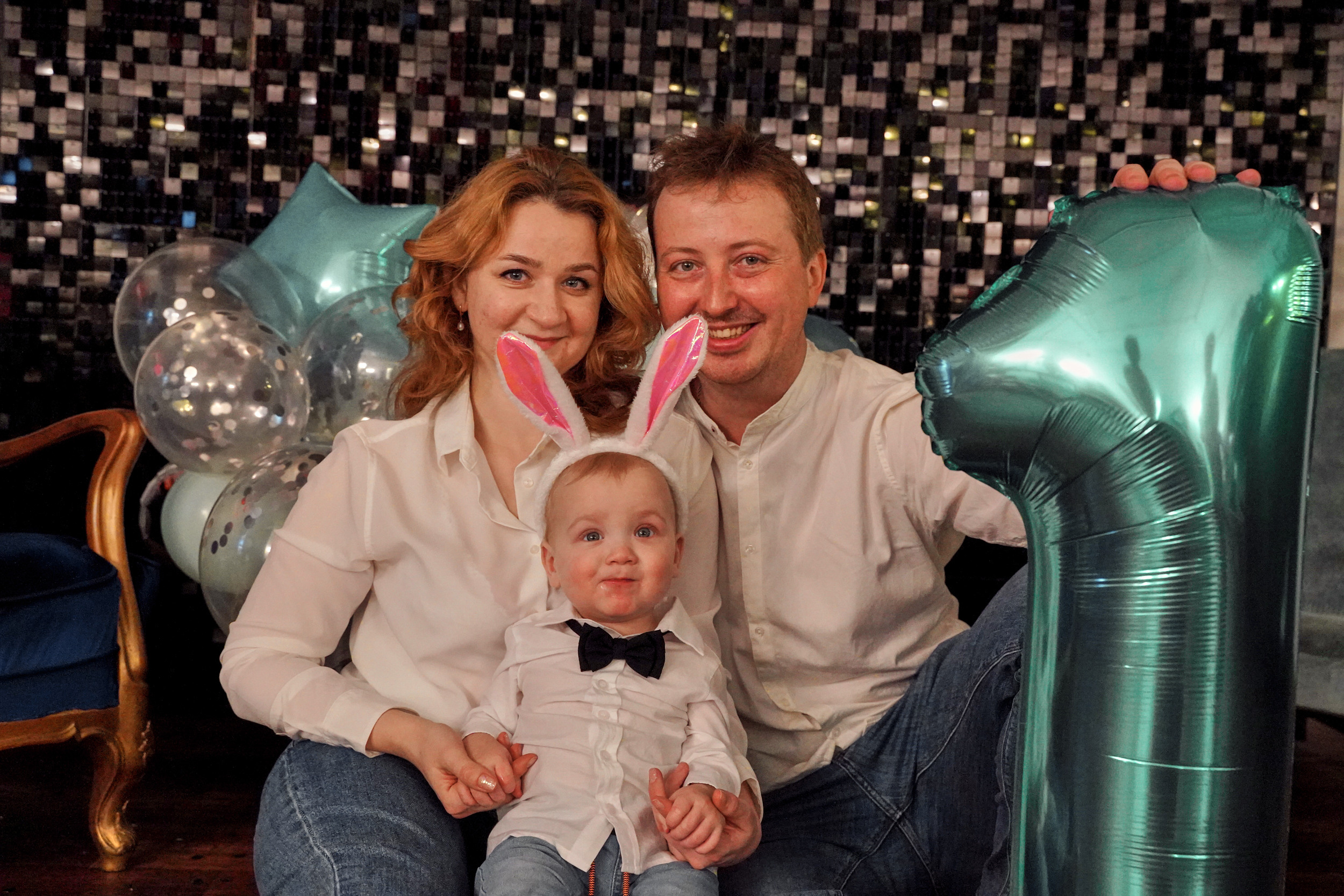 Годовасие малыша. Первый день рождения ребенка. Фотограф на праздник. Портретный фотограф в Москве Елена Капралова