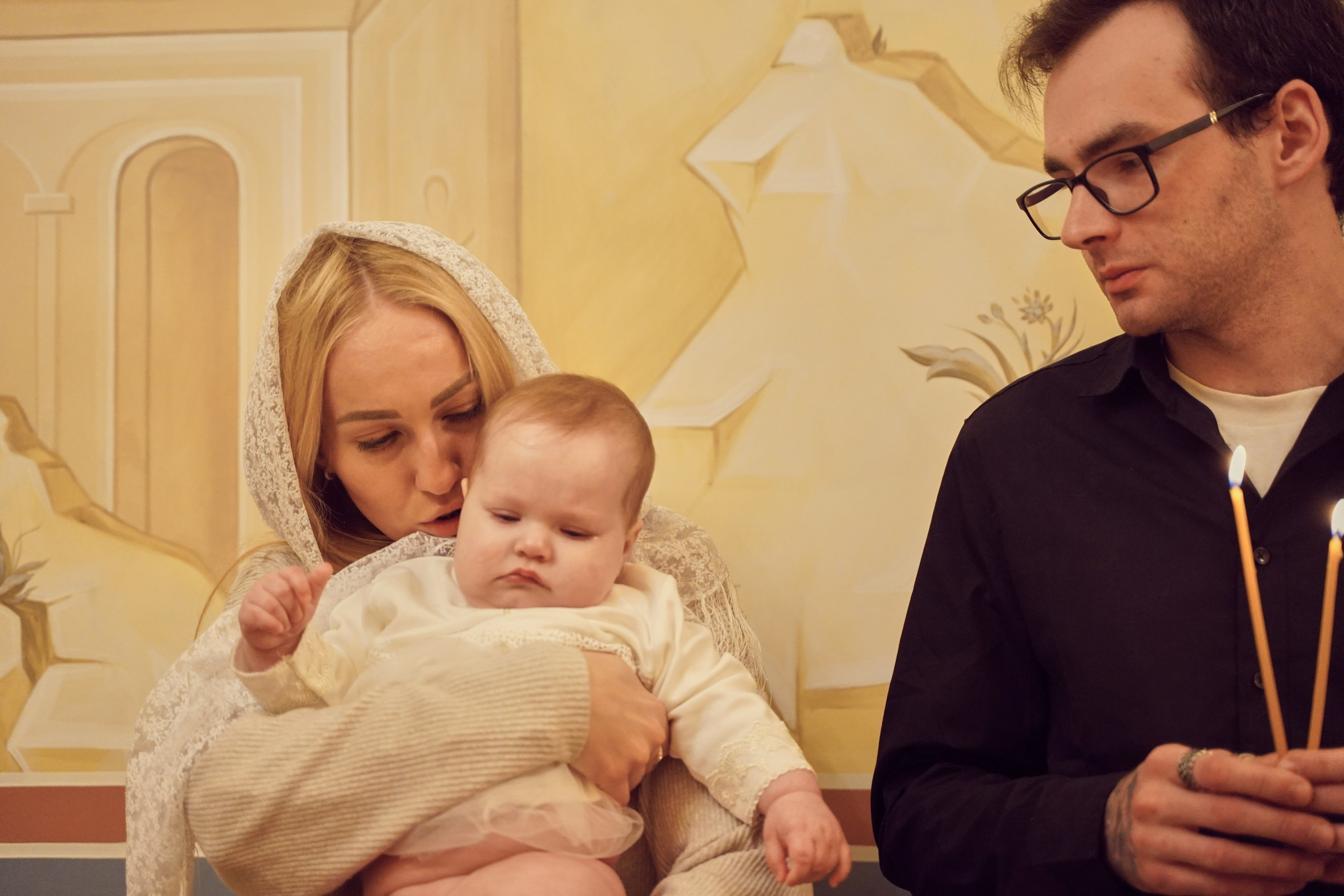 Храм Смоленской иконы Божией Матери. Фотосъемка крещения. Крестины. Портретный фотограф в Москве Елена Капралова