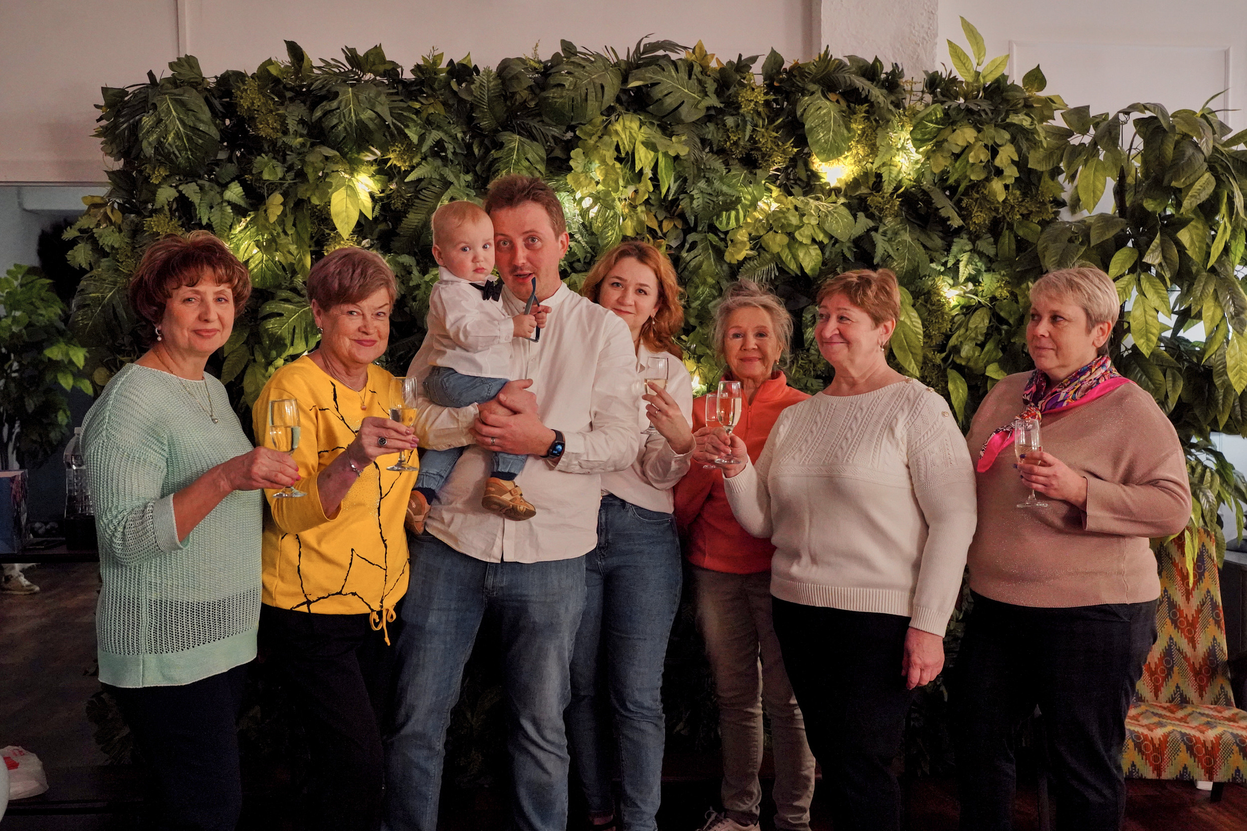 Годовасие малыша. Первый день рождения ребенка. Фотограф на праздник. Портретный фотограф в Москве Елена Капралова