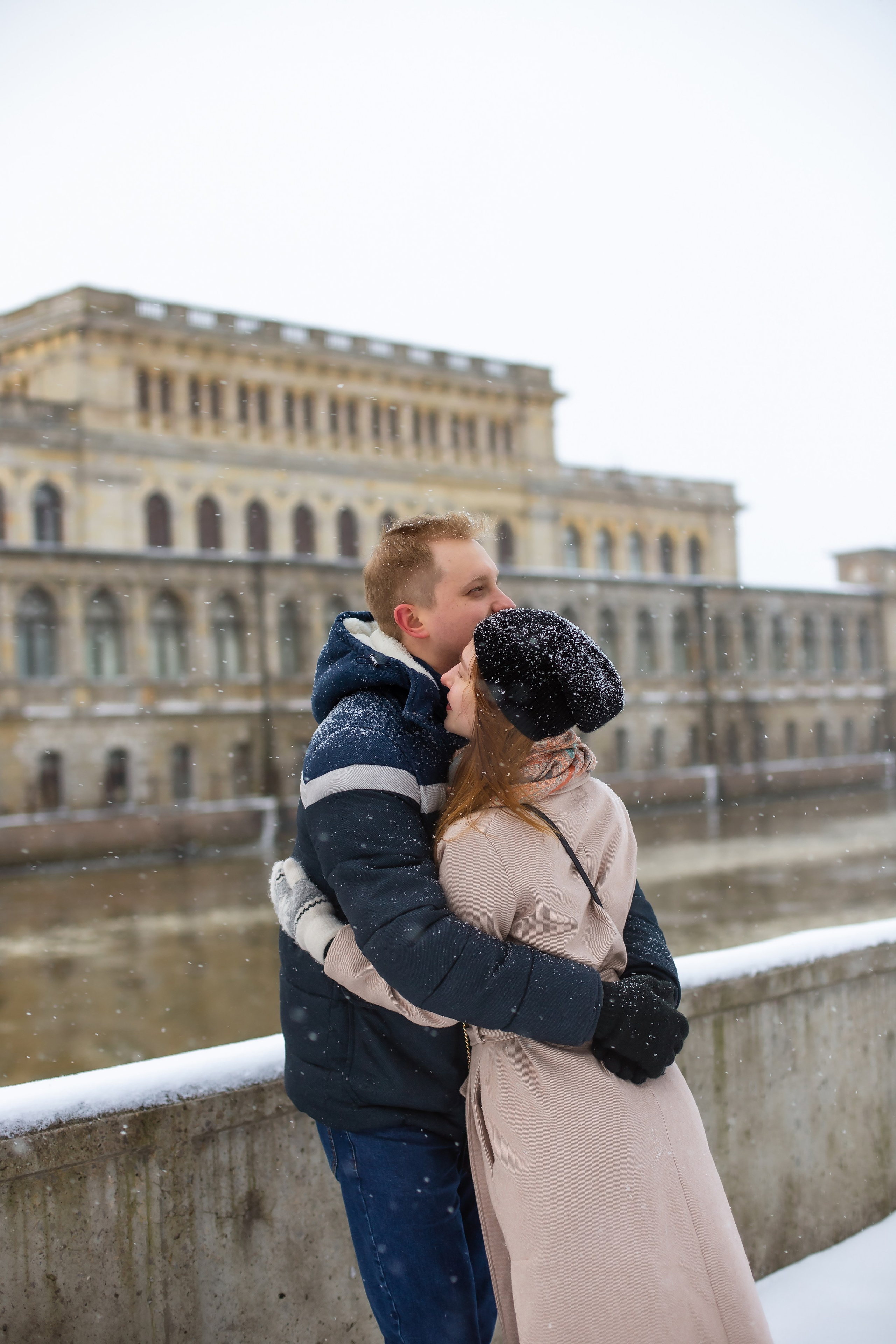 Влад и Саша. Зима. Фотограф в Калининграде Решетникова Алина