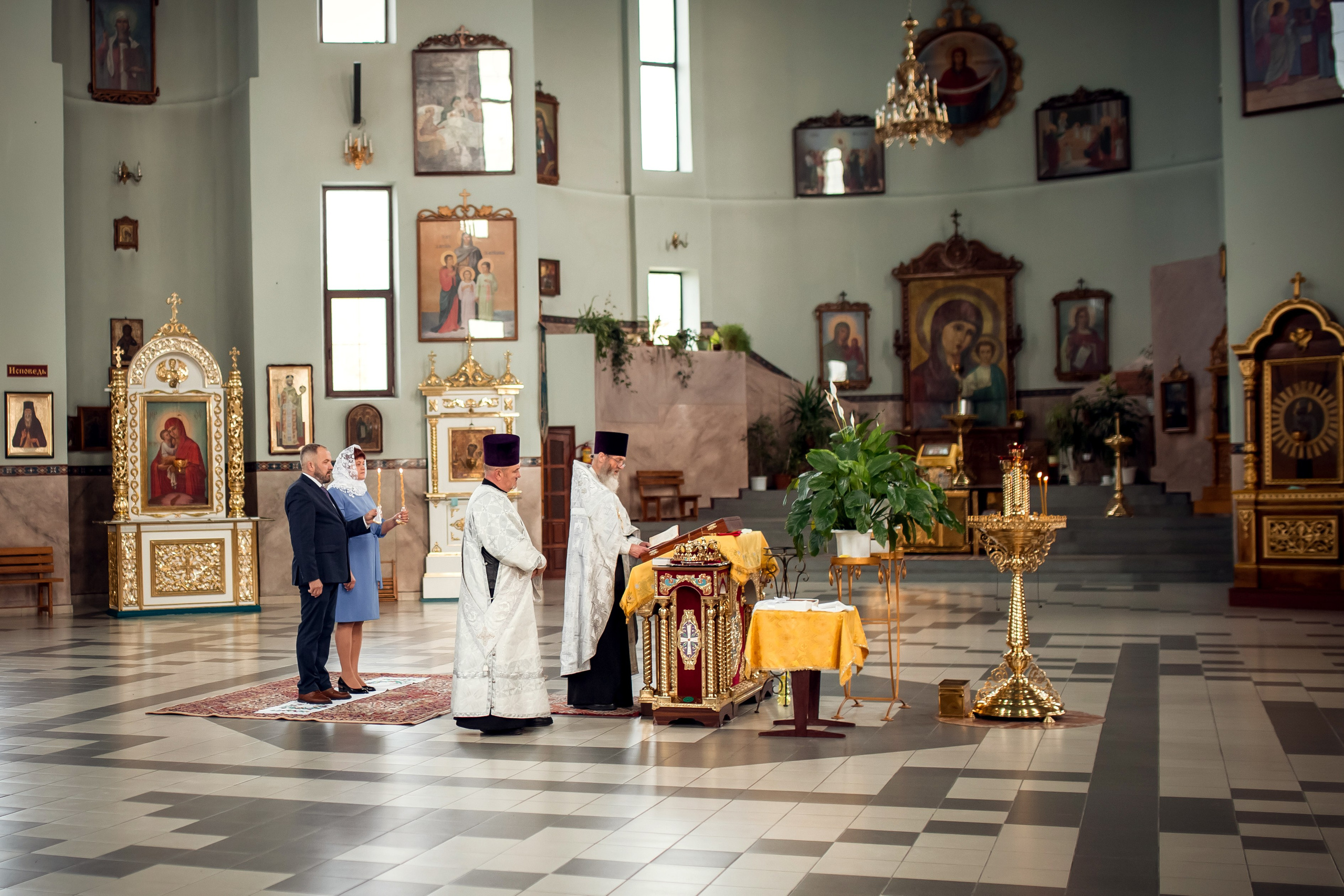 Венчание Ивана и Ольги