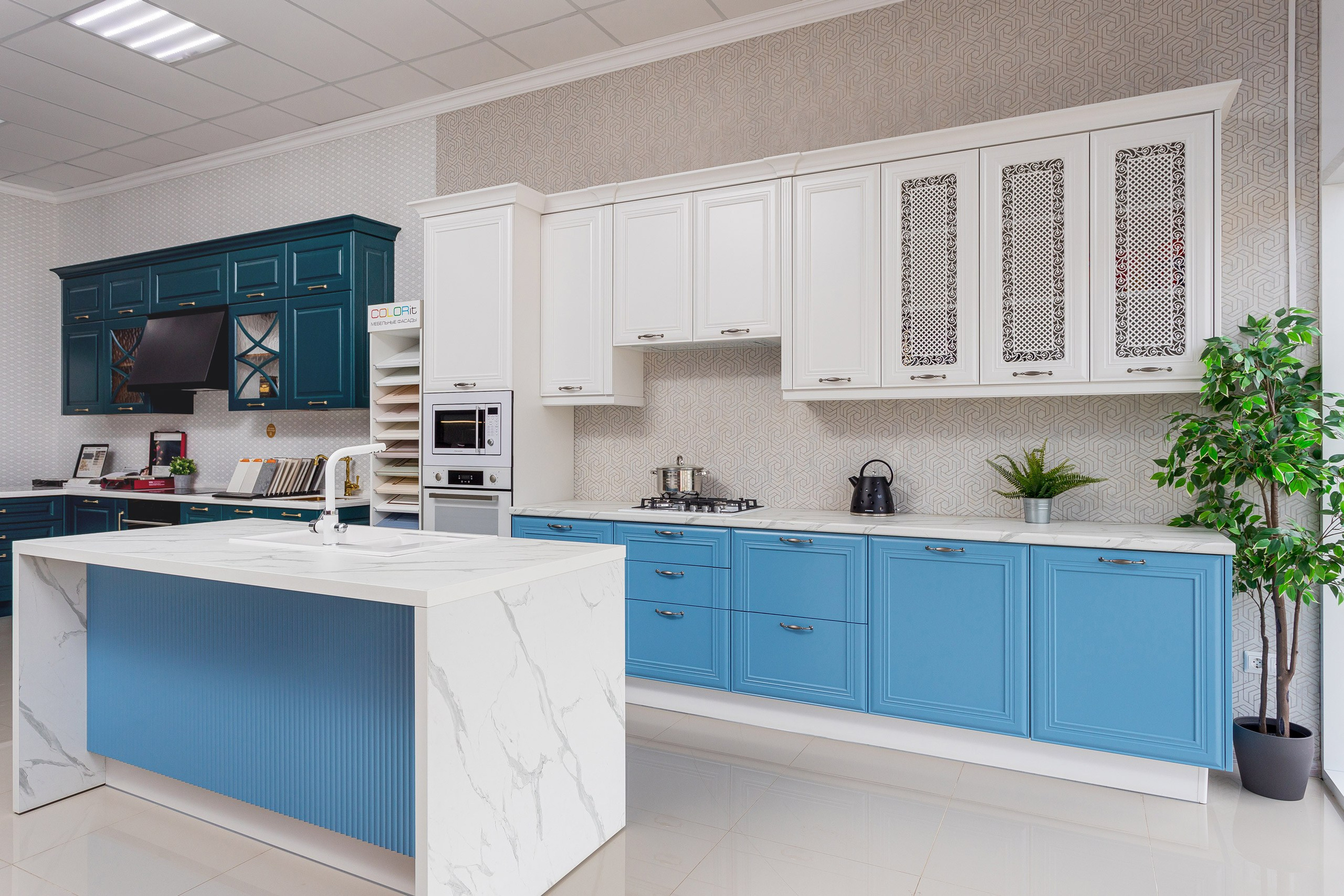 Kitchen salon. Interior photographer Vitalii in Portland and Vancouver