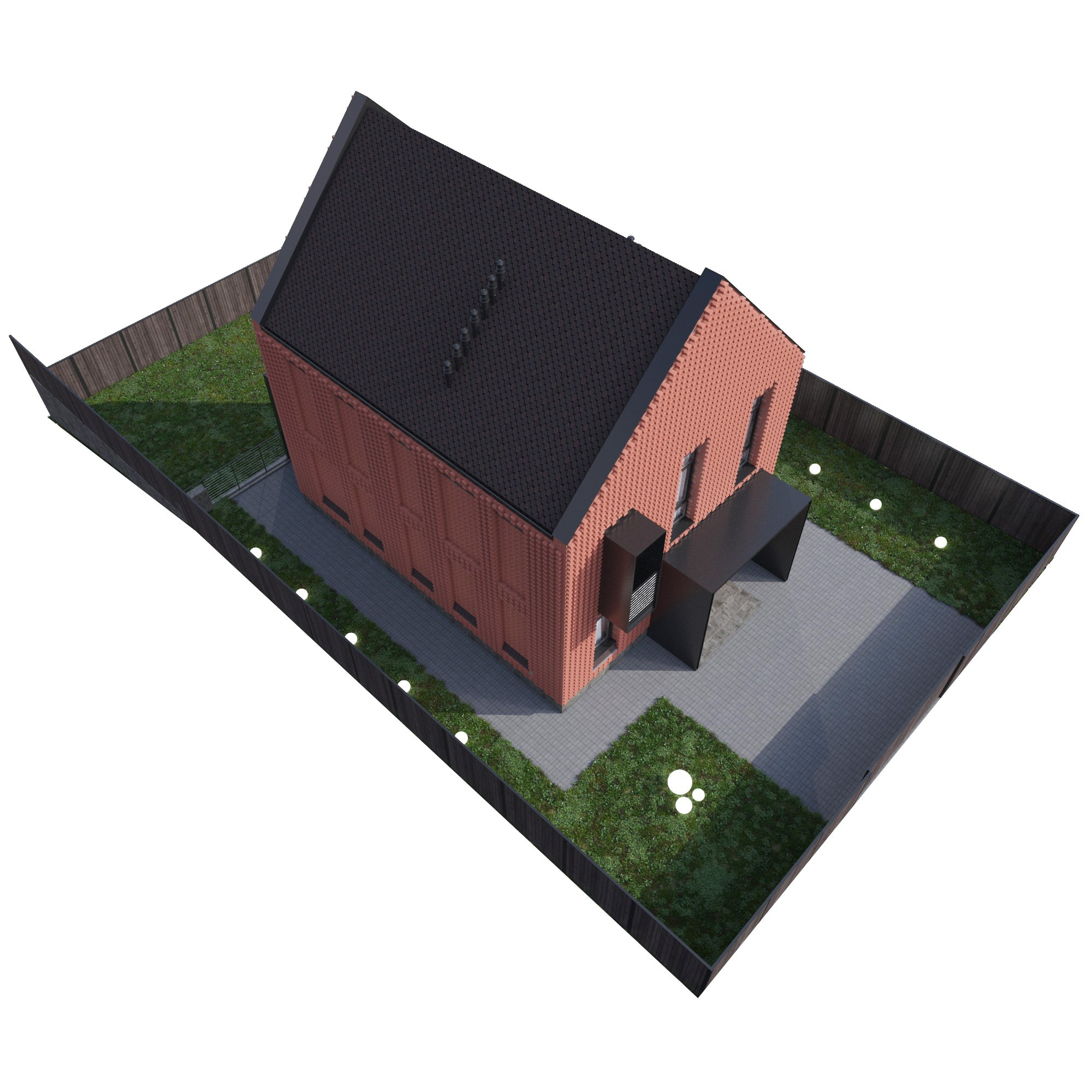 Brick_house. SAAS Селиванов Алексей Архитектурная Студия