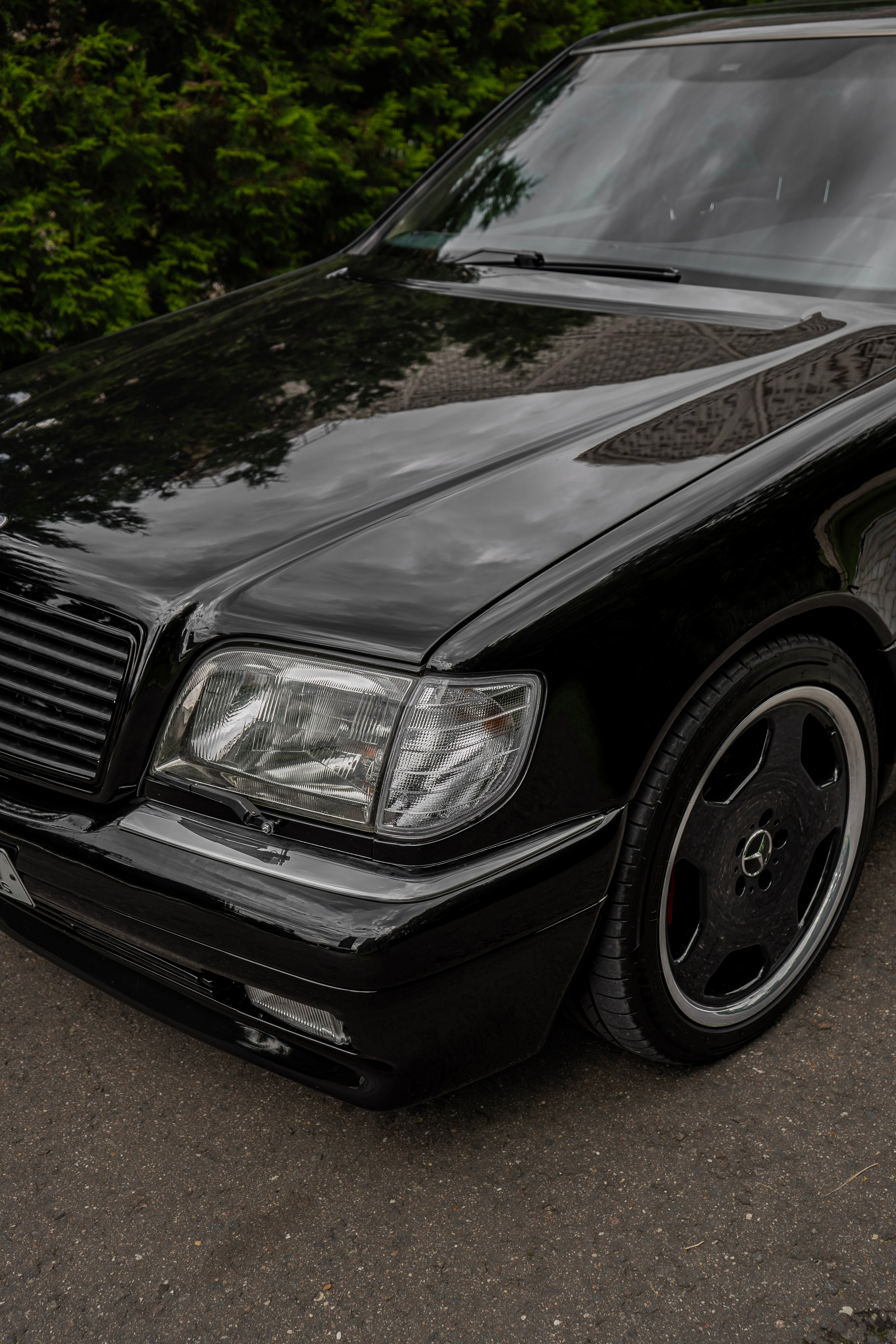 Mercedes W140. Автомобильный фотограф Ногинск Денис Городок