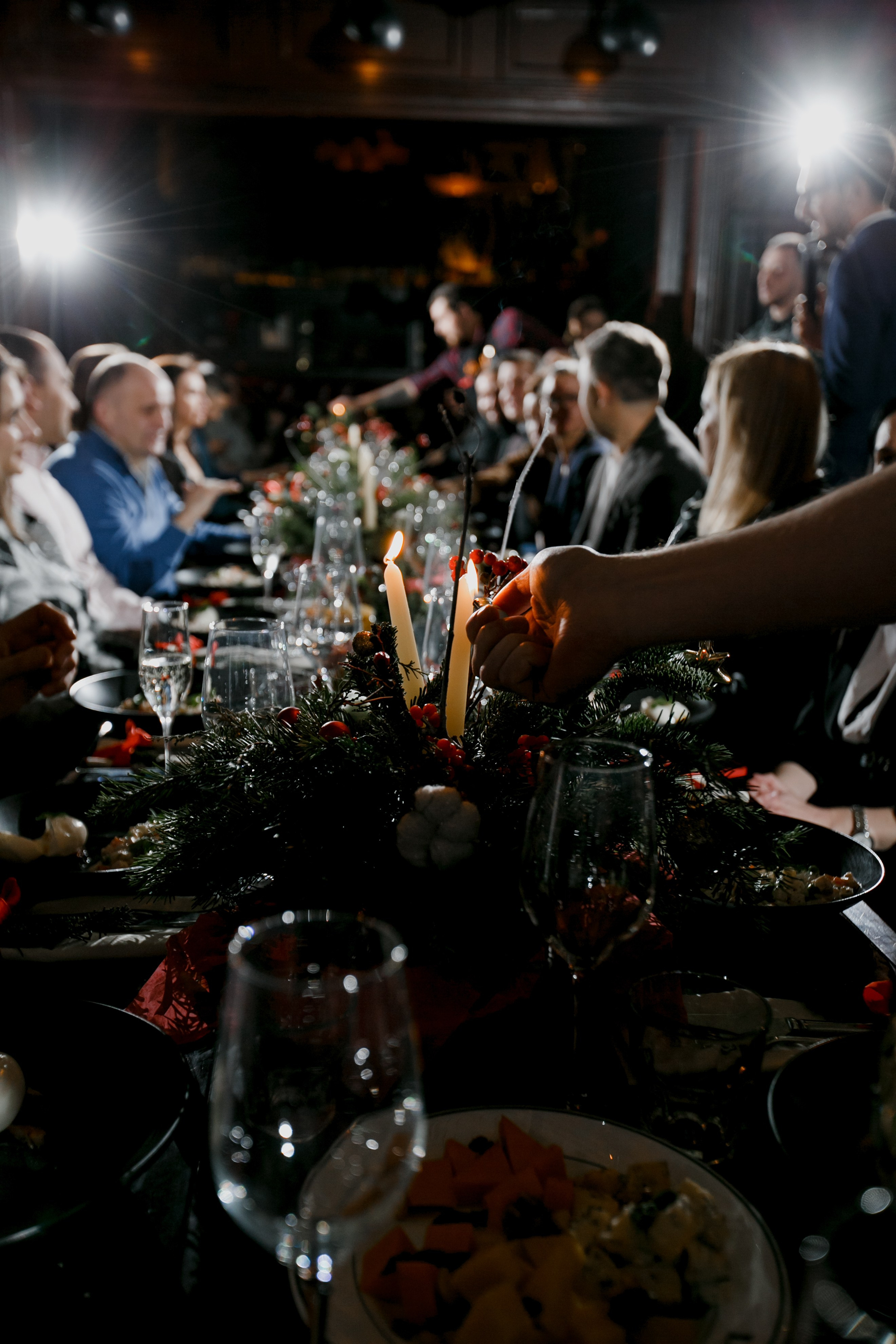 Новогодний корпоратив ГК «Хорошие рестораны». Майя Алиева Свадебный фотограф в Санкт-Петербурге