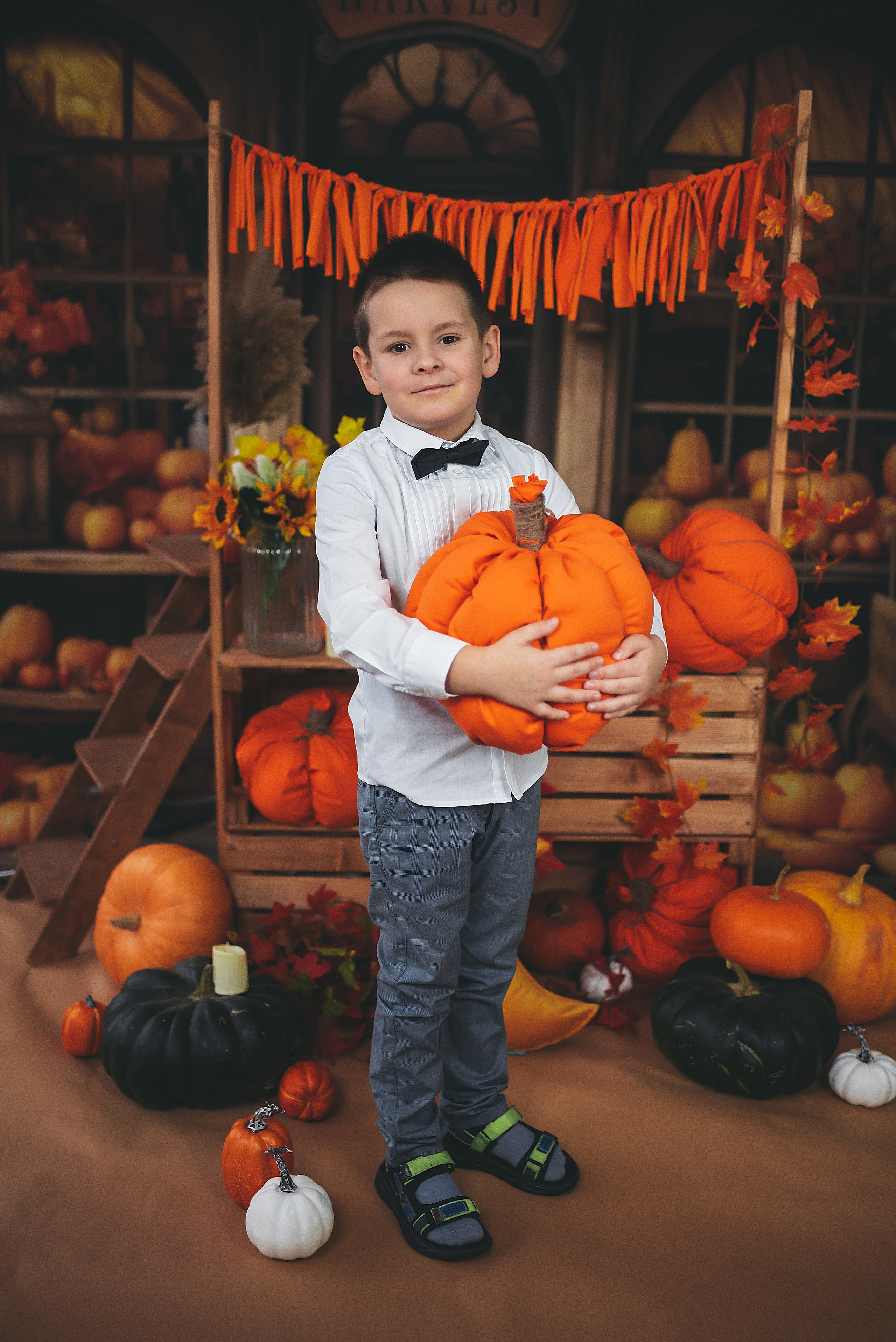 ПРОЕКТ осенний «Тыковки». Семейный и детский фотограф в Тейково