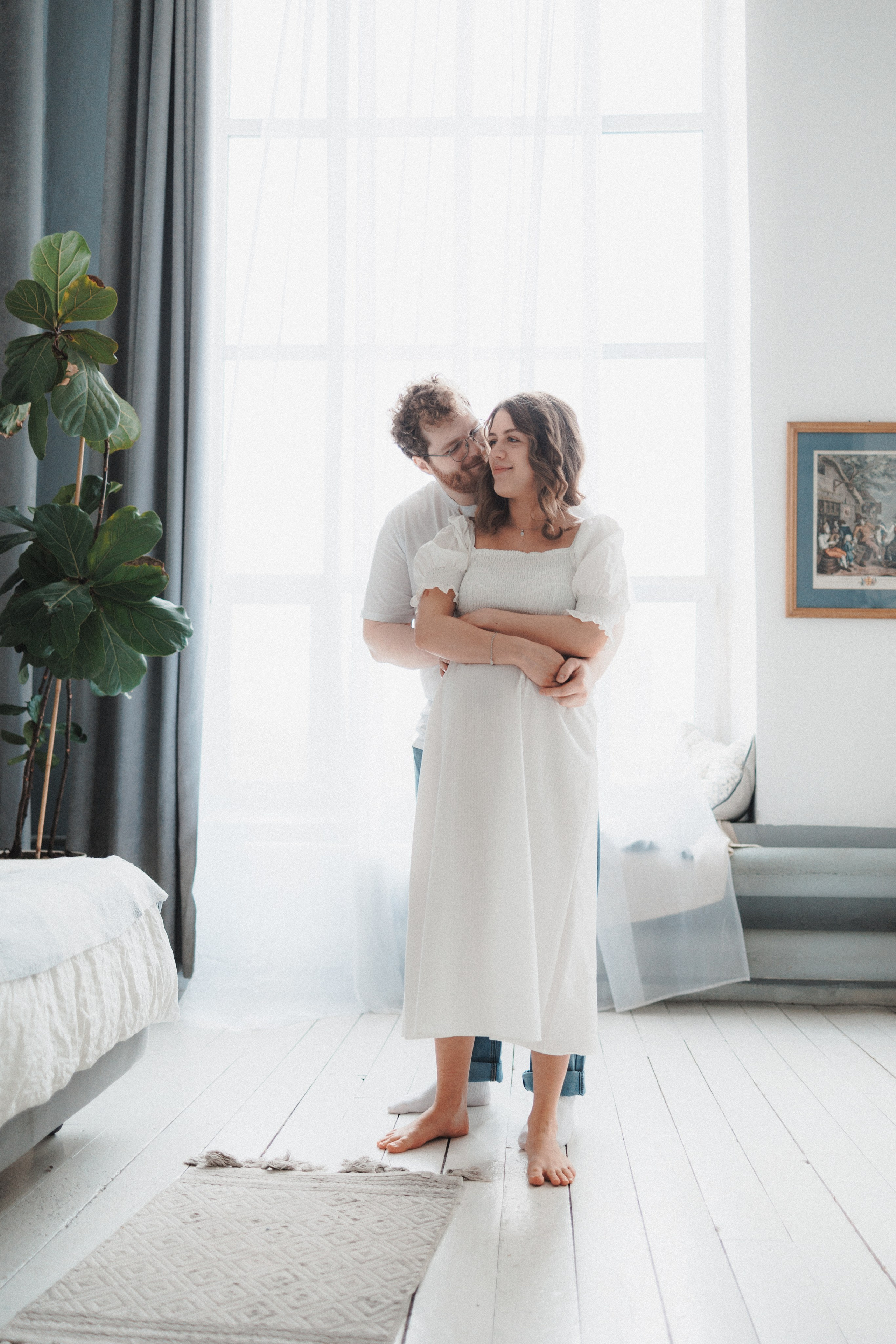 Любовь — это когда ты под сердцем носишь его ребенка. Фотограф Москва Светлана Кирюшина