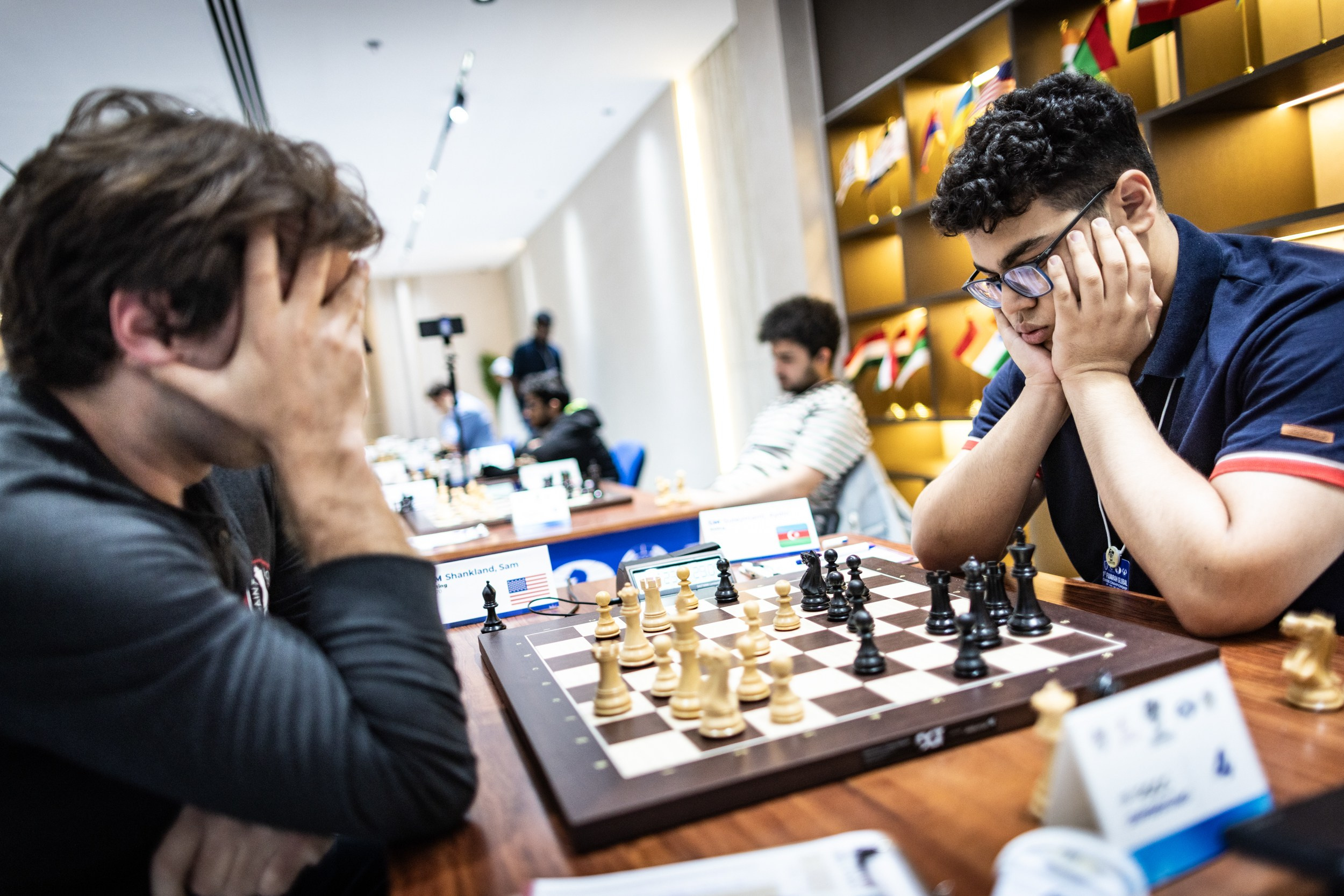 2025.08.29 1st. FUJAIRAH GLOBAL Chess Championship — Round6. Фотограф Анна Штурман (репортажная съёмка любых событий и мероприятий) Anna Shtourman photographer