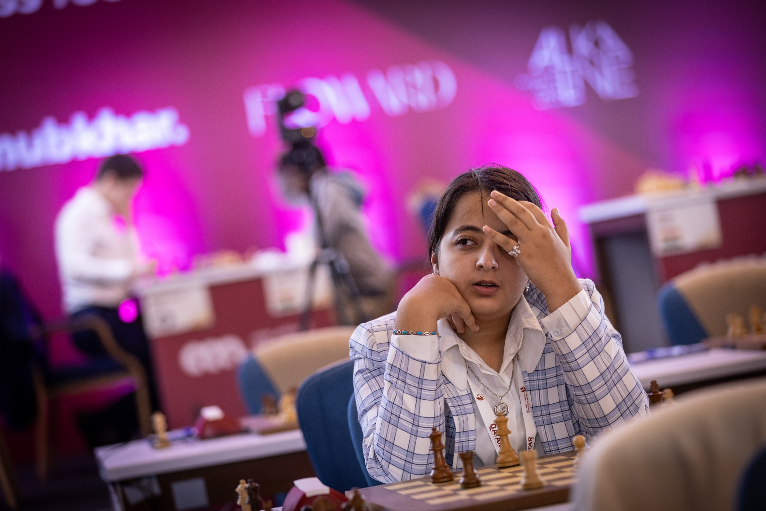 2024.12.05 Qatar Masters Open 2024 — Round3. Фотограф Анна Штурман (репортажная съёмка любых событий и мероприятий) Anna Shtourman photographer