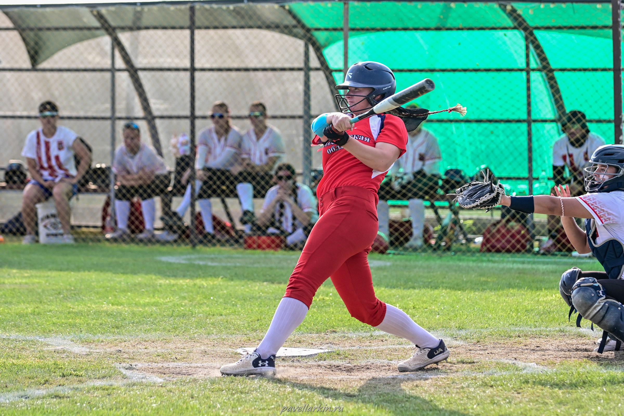 Софтбол: Финал юношеской спартакиады 2025 года. Спортивный фотограф, фотожурналист Павел Ларькин