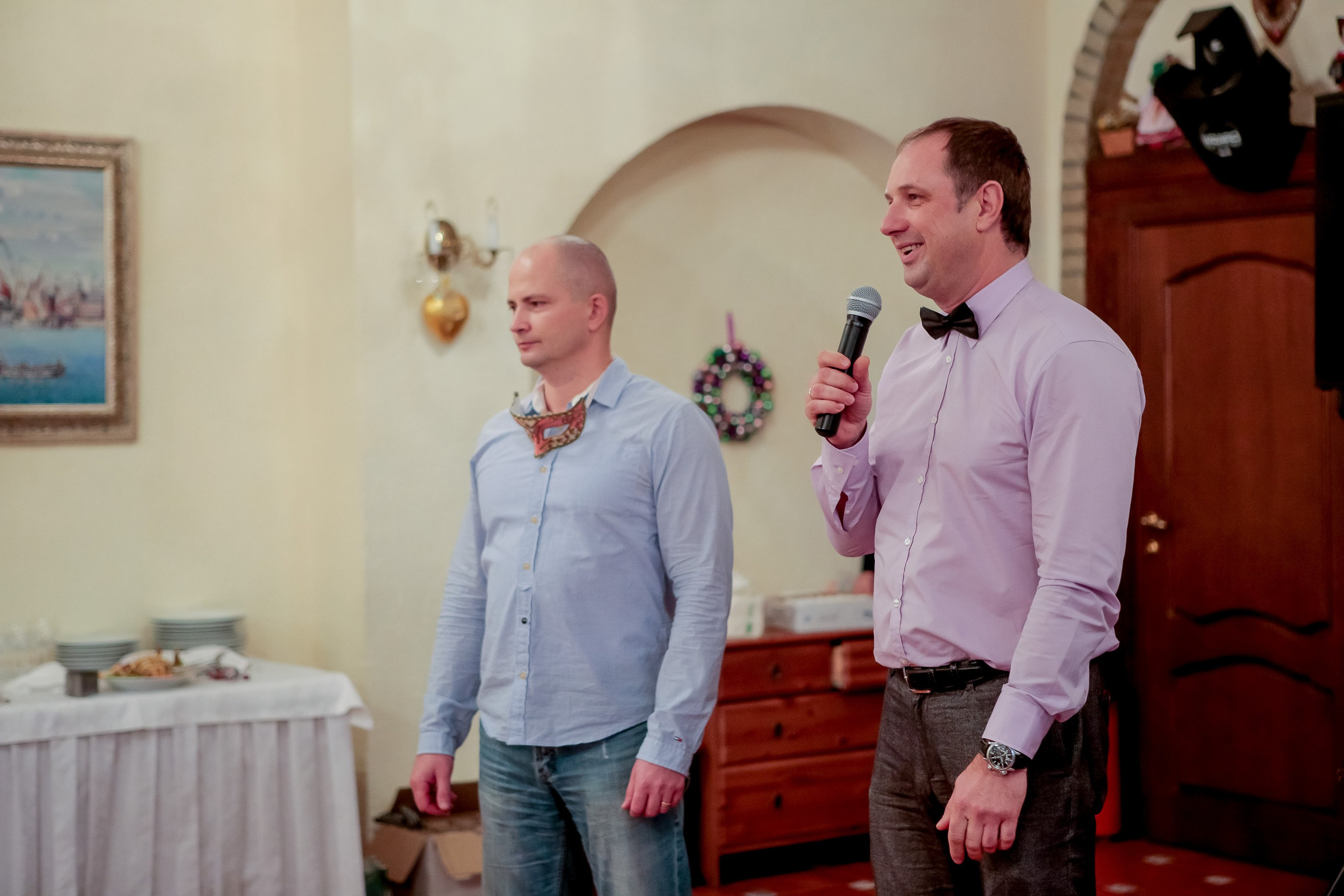 Корпоратив. Max Matvich and Victoria Basova are professionals in their field