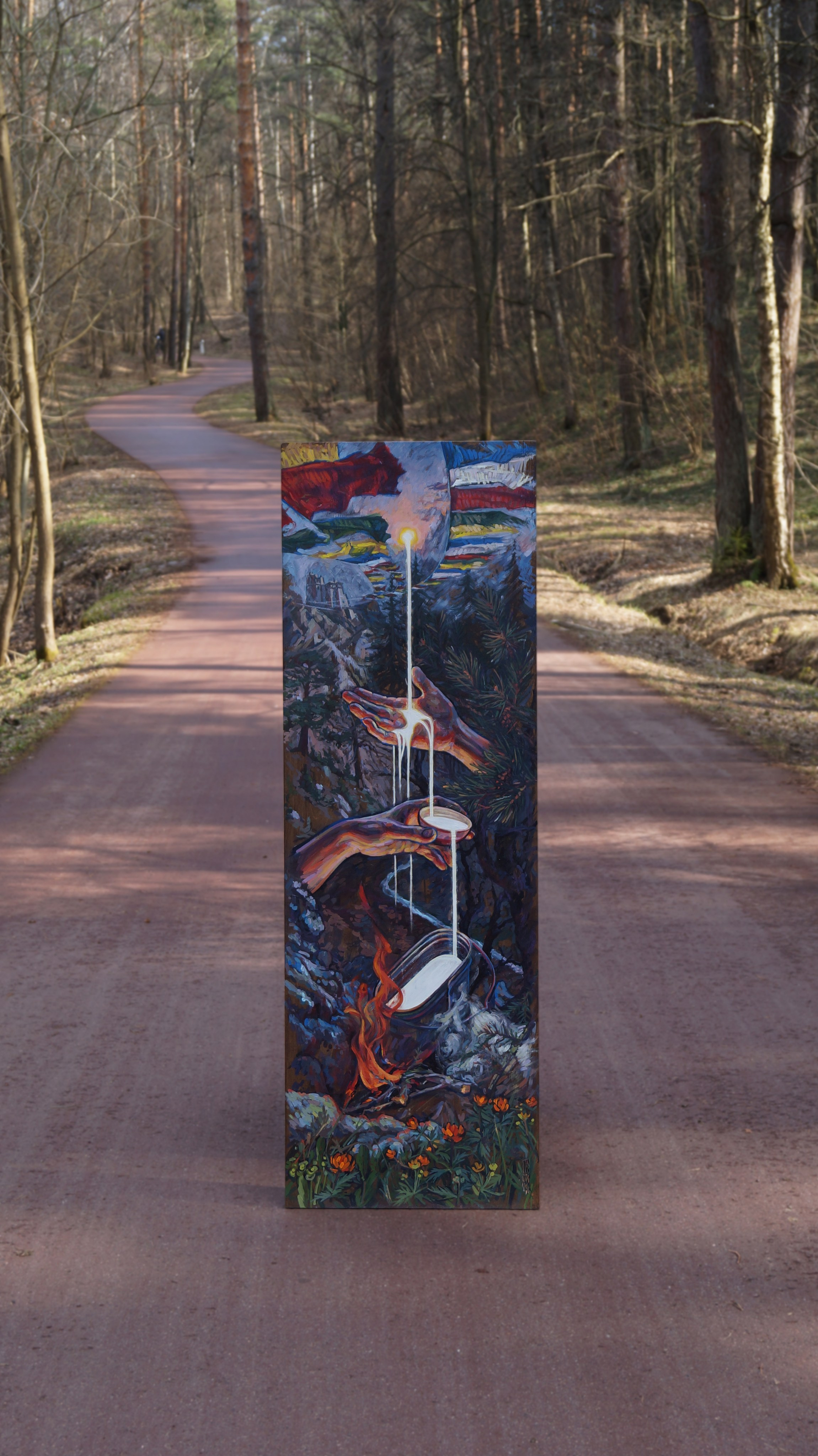 Чайная картина. Тибет. Саша Гдетотам