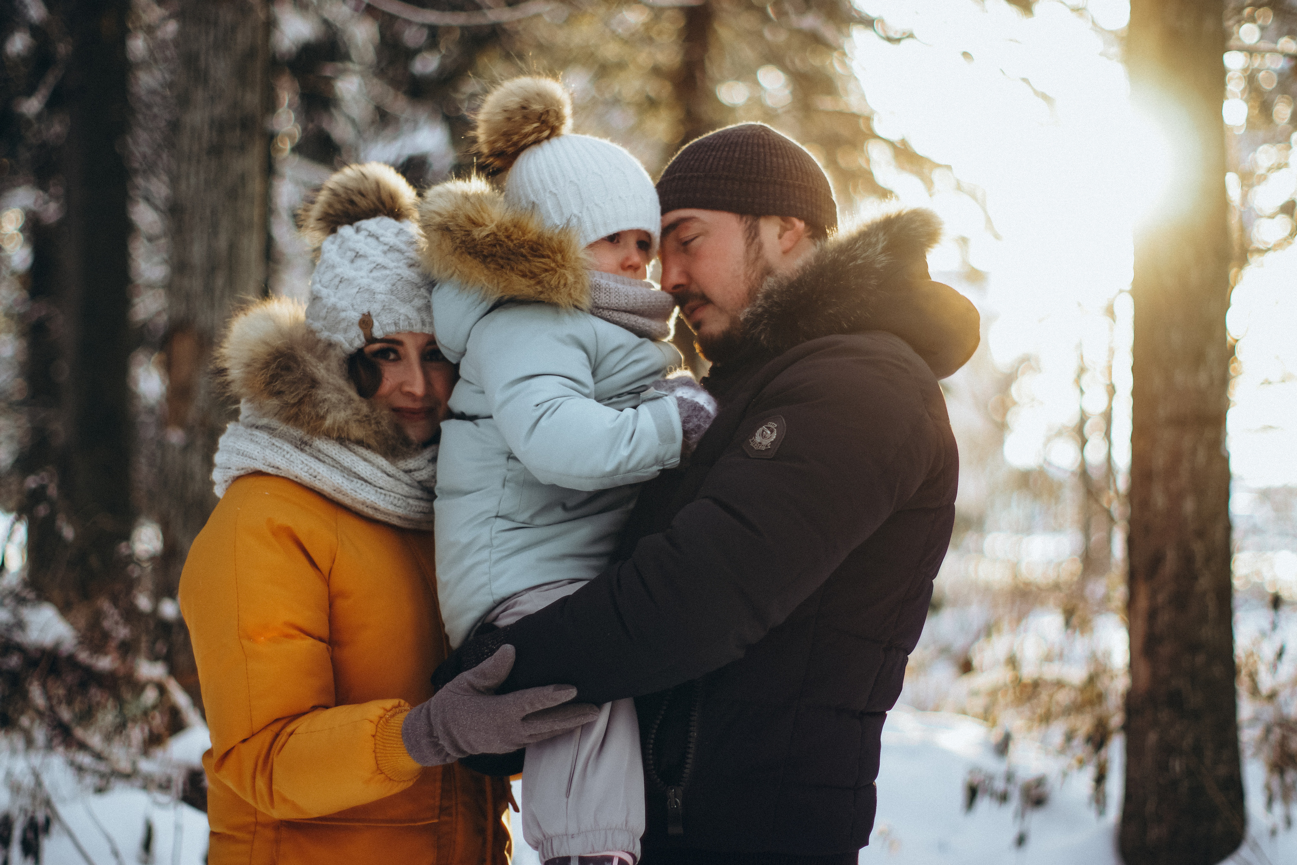 Зима в парке. Свадебный и семейный фотограф Томск| Юлия Филатова