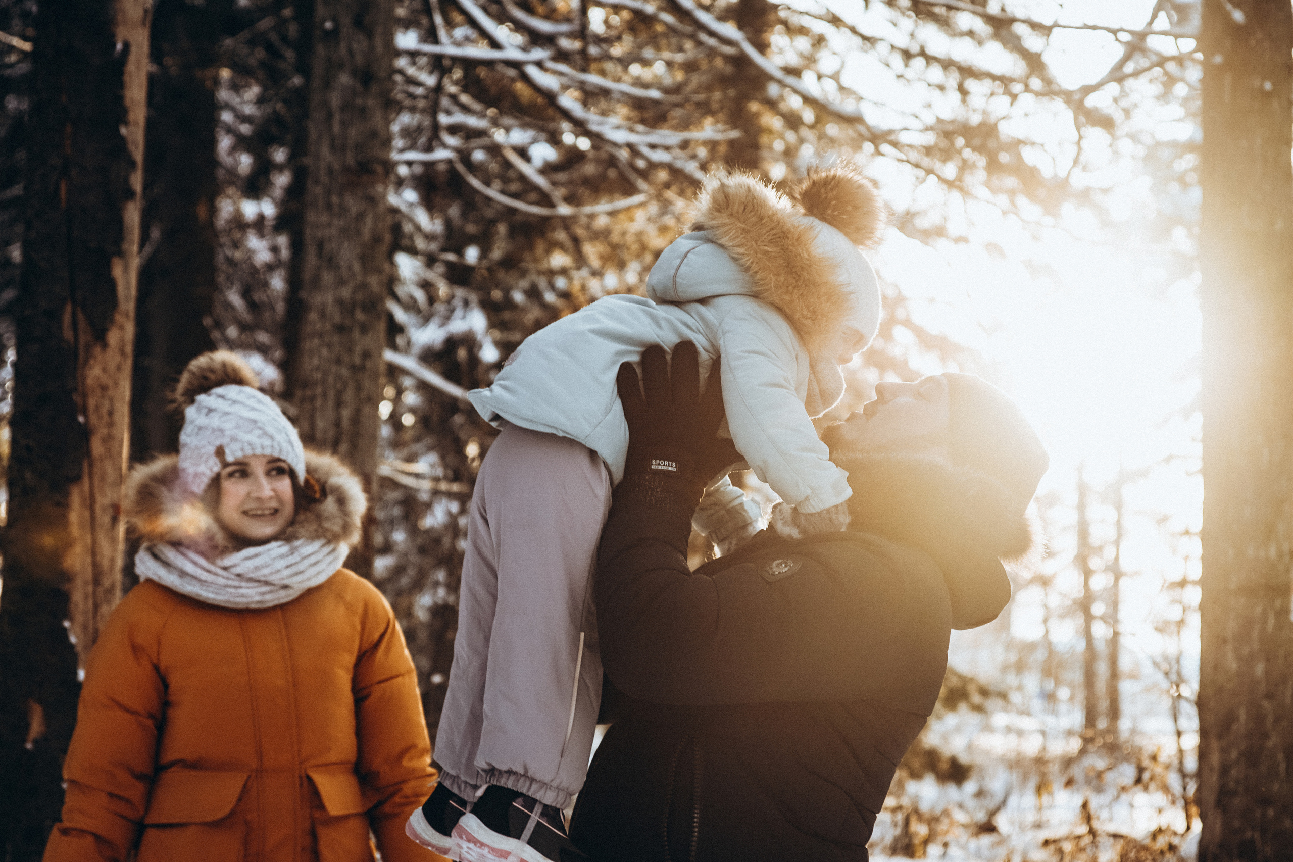 Зима в парке. Свадебный и семейный фотограф Томск| Юлия Филатова
